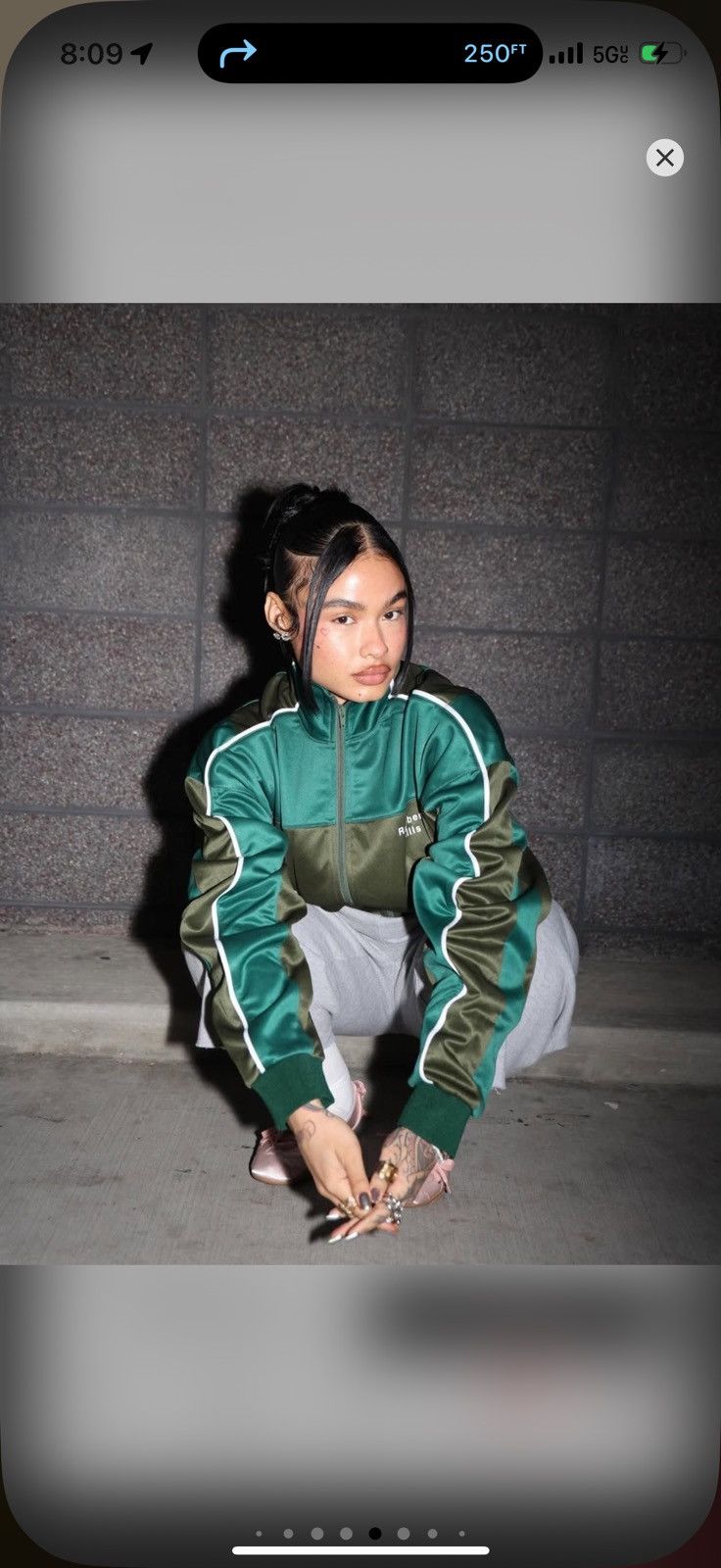 The GV Gallery GV Gallery Green Diggy Simmons Track Jacket Raspberry Size S Size US S / EU 44-46 / 1 - 3 Thumbnail