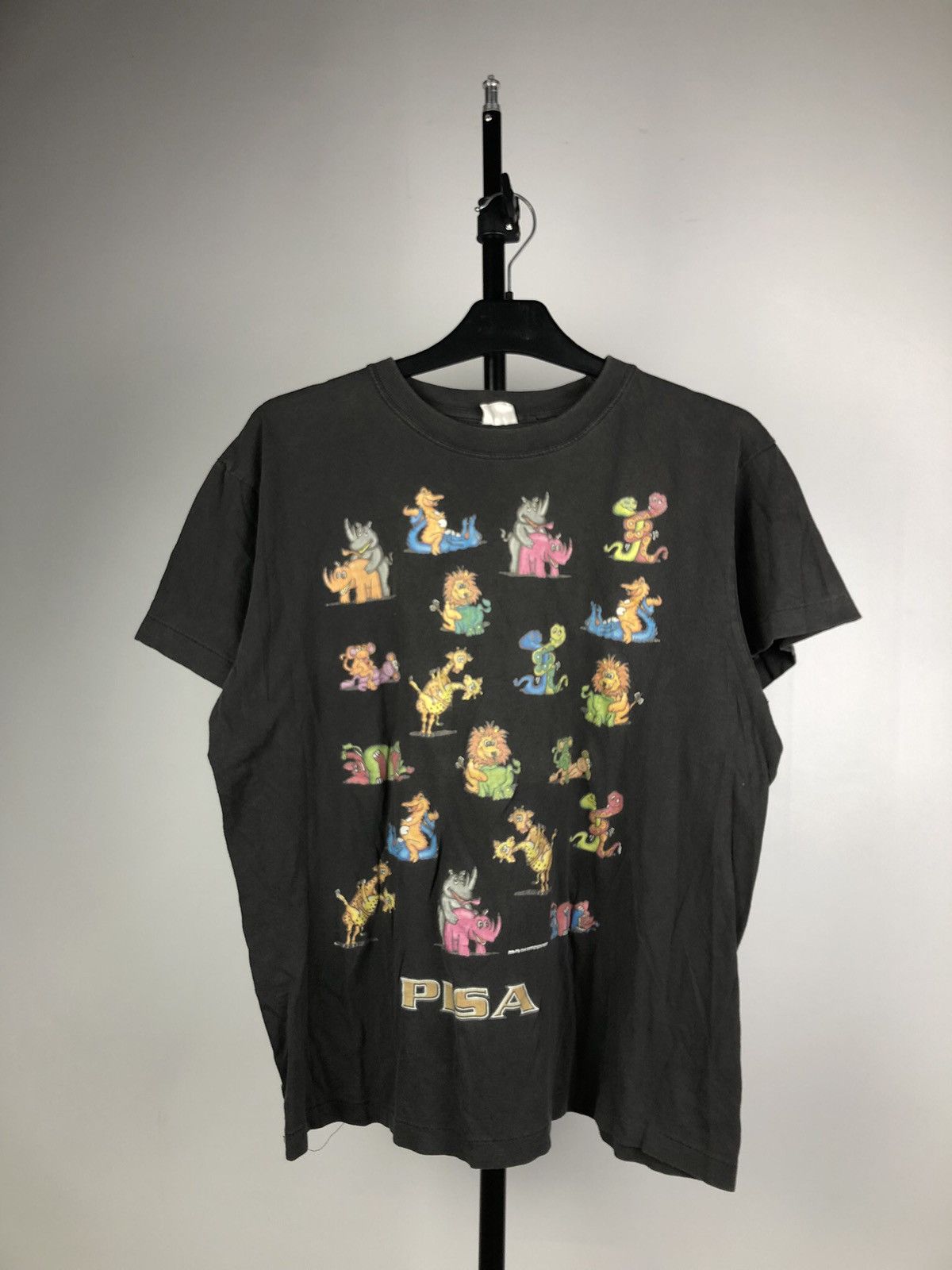 Vintage 🔞Vintage Hook-Ups Humor Very Rare Single Stitch Porn TShirt Size US M / EU 48-50 / 2 - 1 Thumbnail