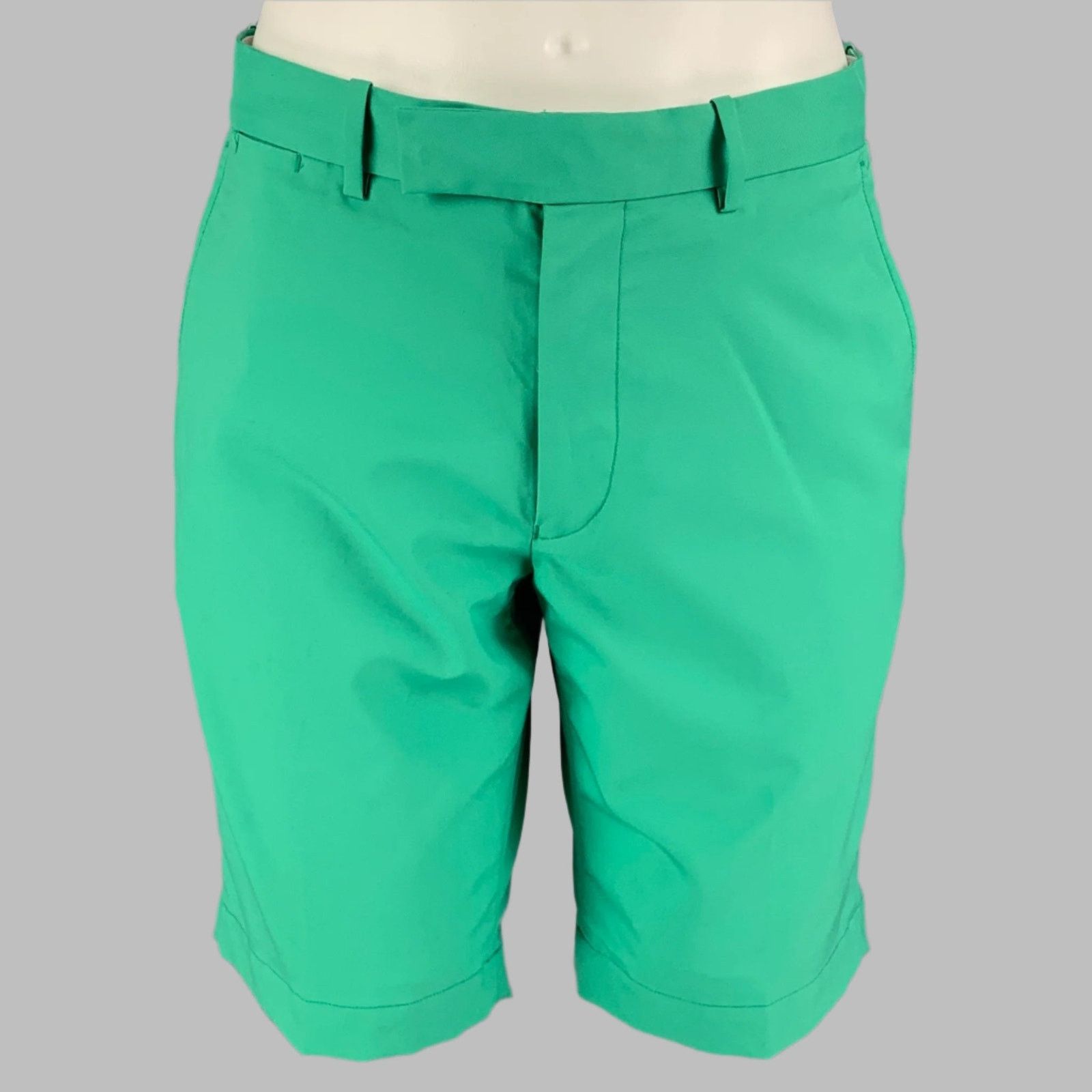 Ralph Lauren RLX by RALPH LAUREN Size 30 Green Polyester Zip Fly Shorts Size US 30 / EU 46 - 1 Thumbnail