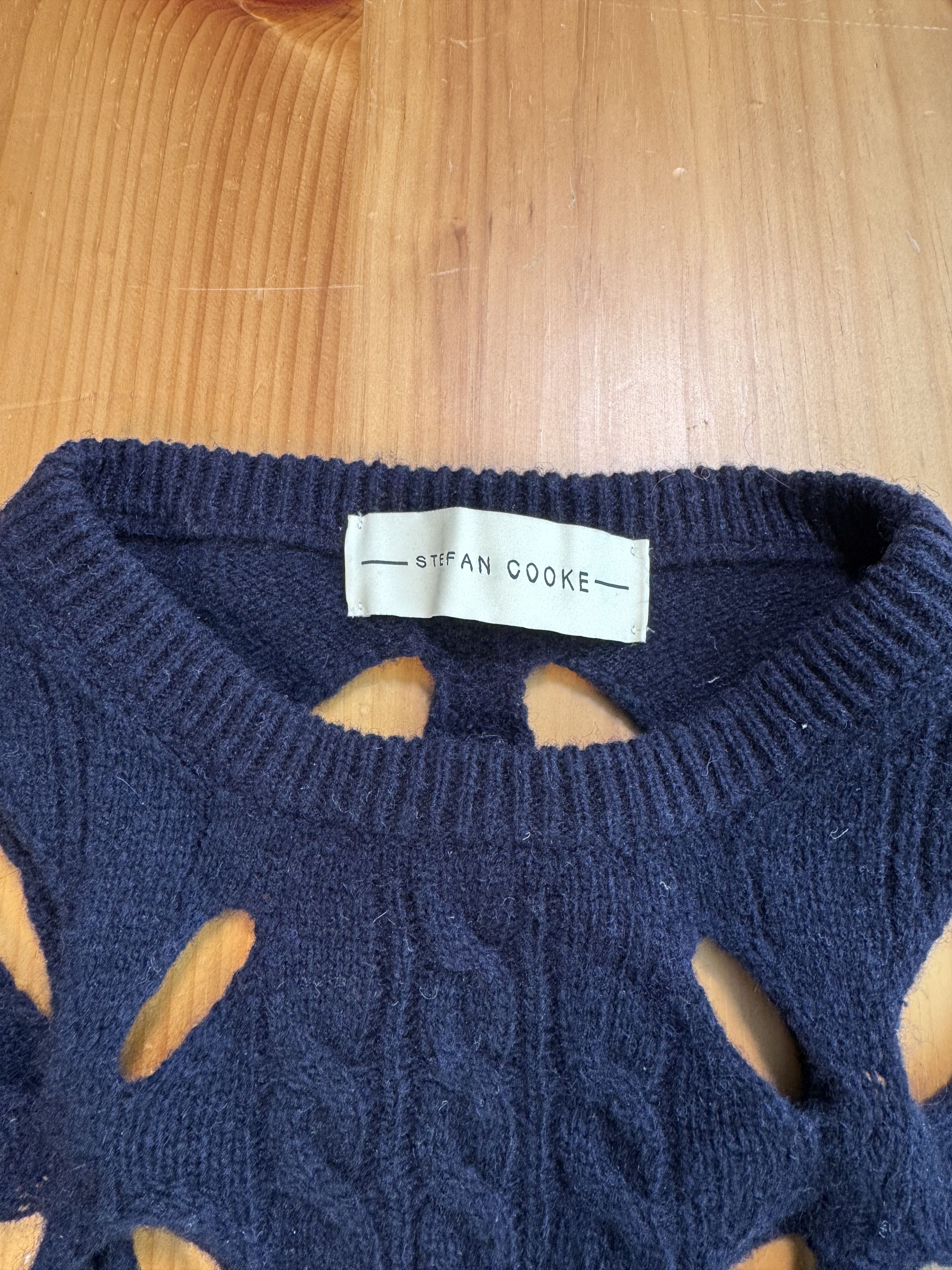 Stefan Cooke Stefan Cooke Slash Sweater Size US L / EU 52-54 / 3 - 4 Thumbnail