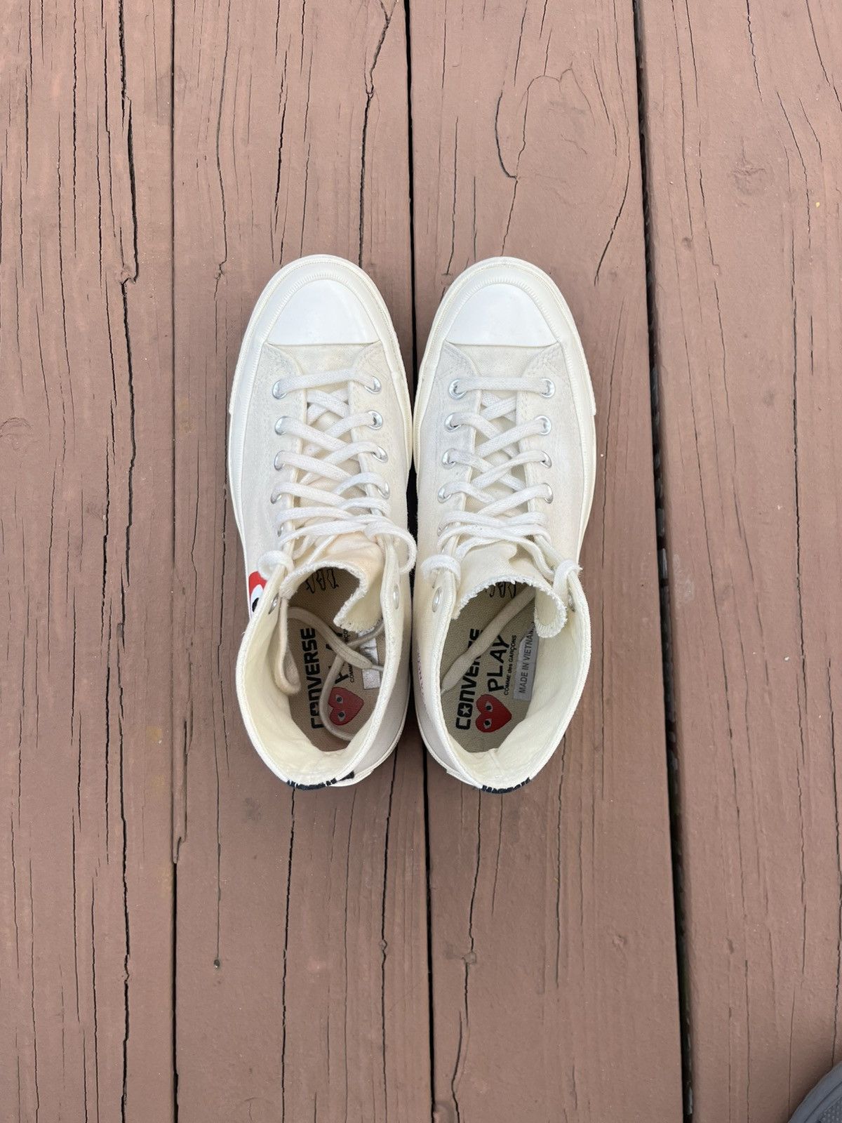 Comme des Garcons PLAY × Converse Comme des Garçons Play Converse All Star Size US 8.5 / EU 41-42 - 11 Thumbnail