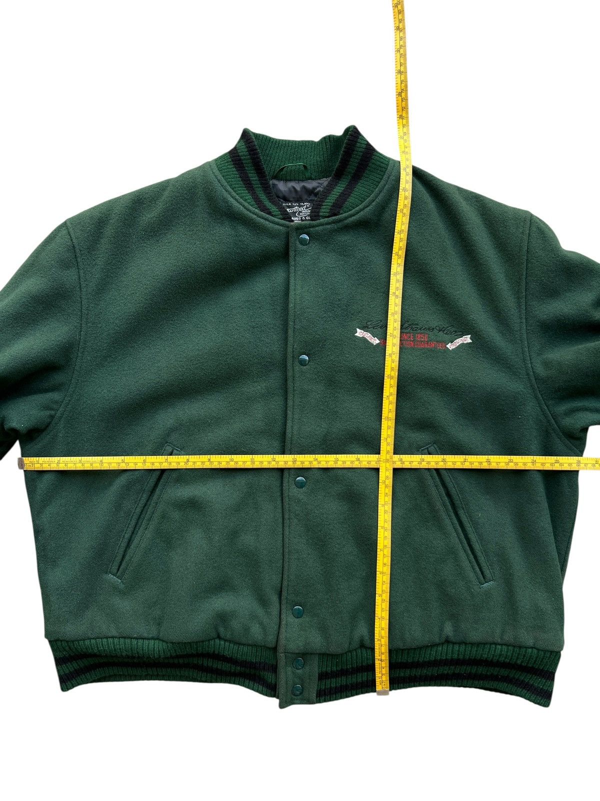 Levi's Vintage 90s Levi’s Green Varsity Jacket Size XL Size US XL / EU 56 / 4 - 15 Thumbnail