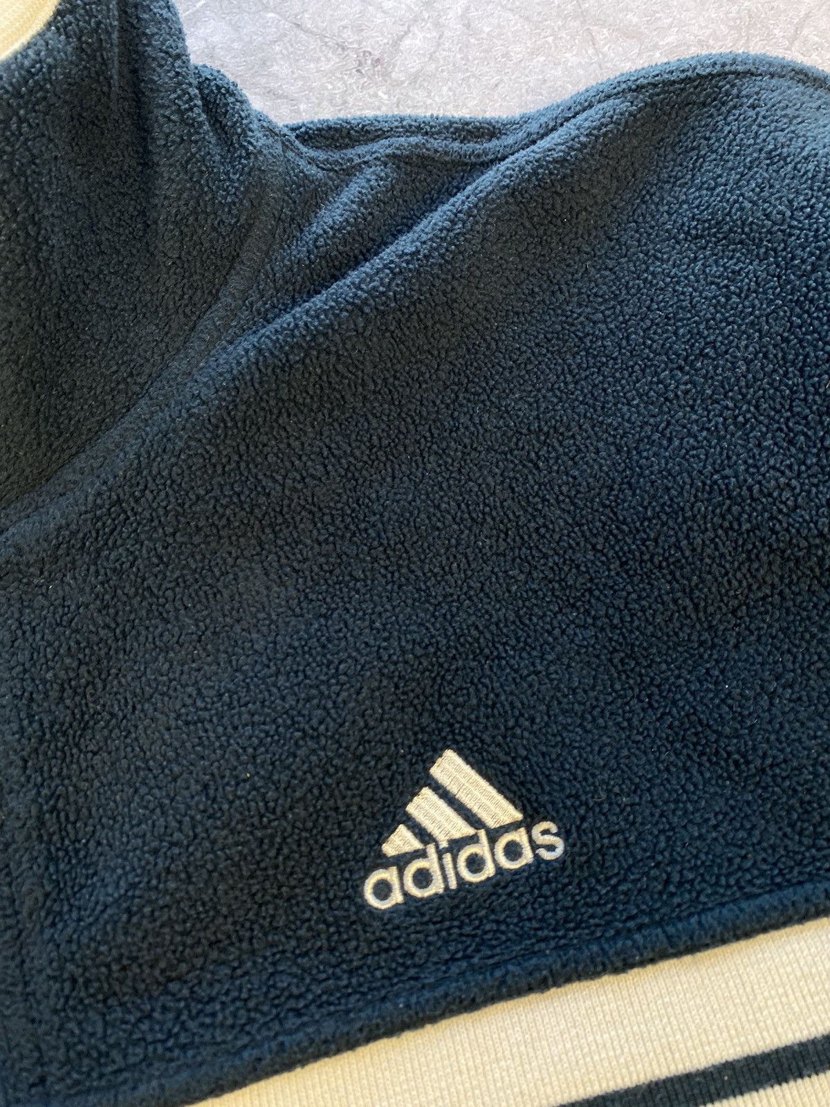 Adidas × Vintage Vintage 90s Adidas Full Zip Sweatshirt Y2K Size US L / EU 52-54 / 3 - 7 Thumbnail