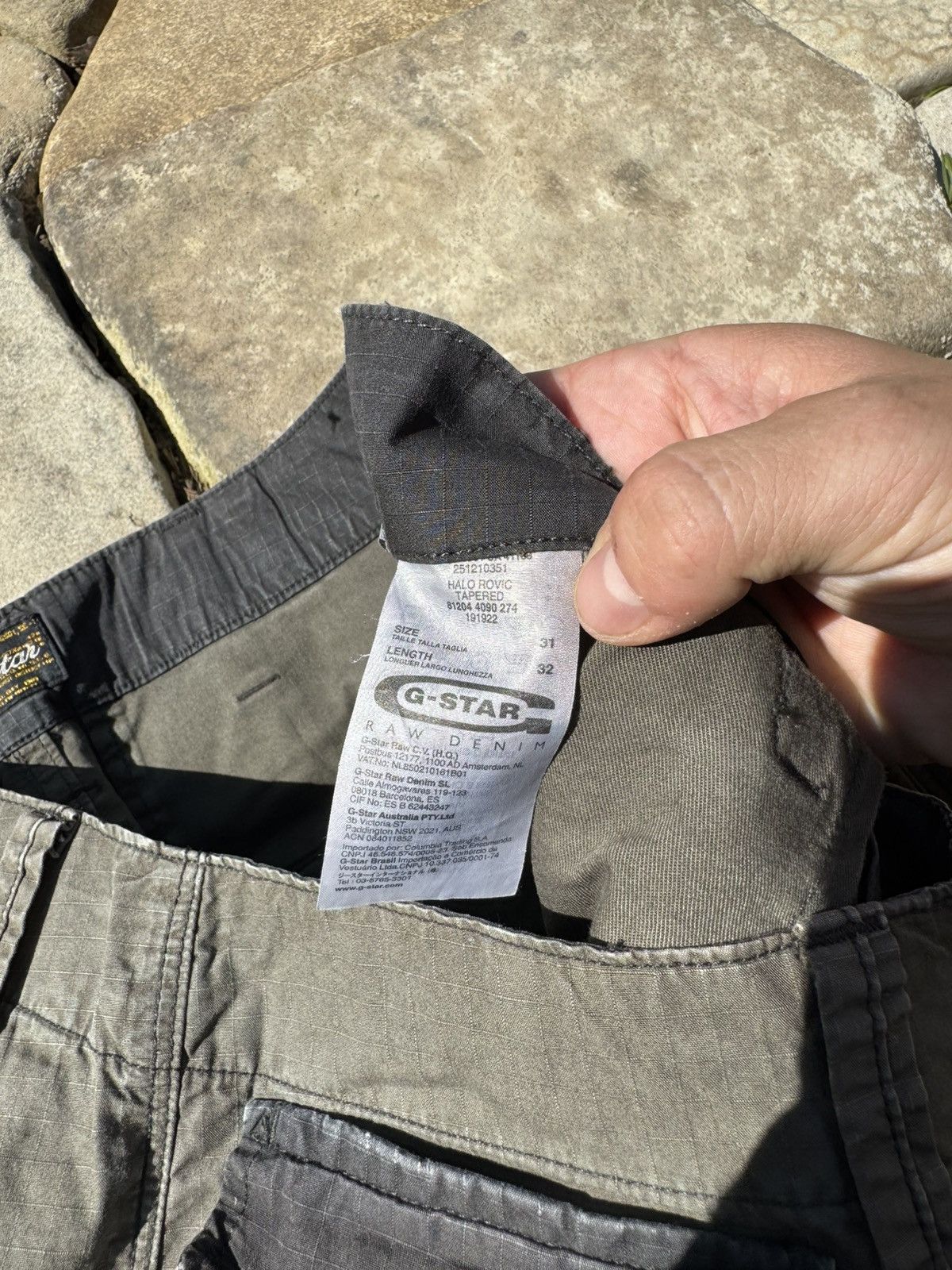 G-Star Vintage G-Star Raw Y2k Cargo Pants Size US 31 - 9 Thumbnail