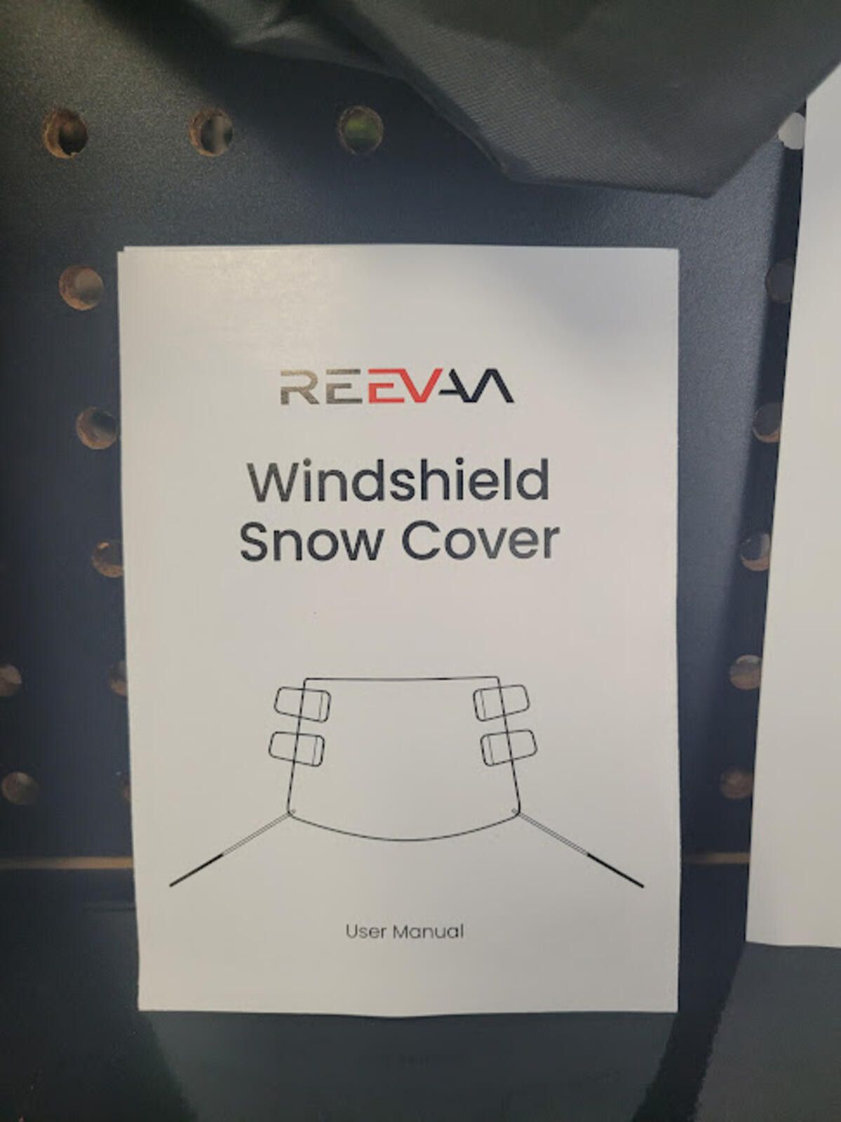 Other REEVAA Windshield Snow Cover - Large Size Car Protection Size ONE SIZE - 6 Thumbnail