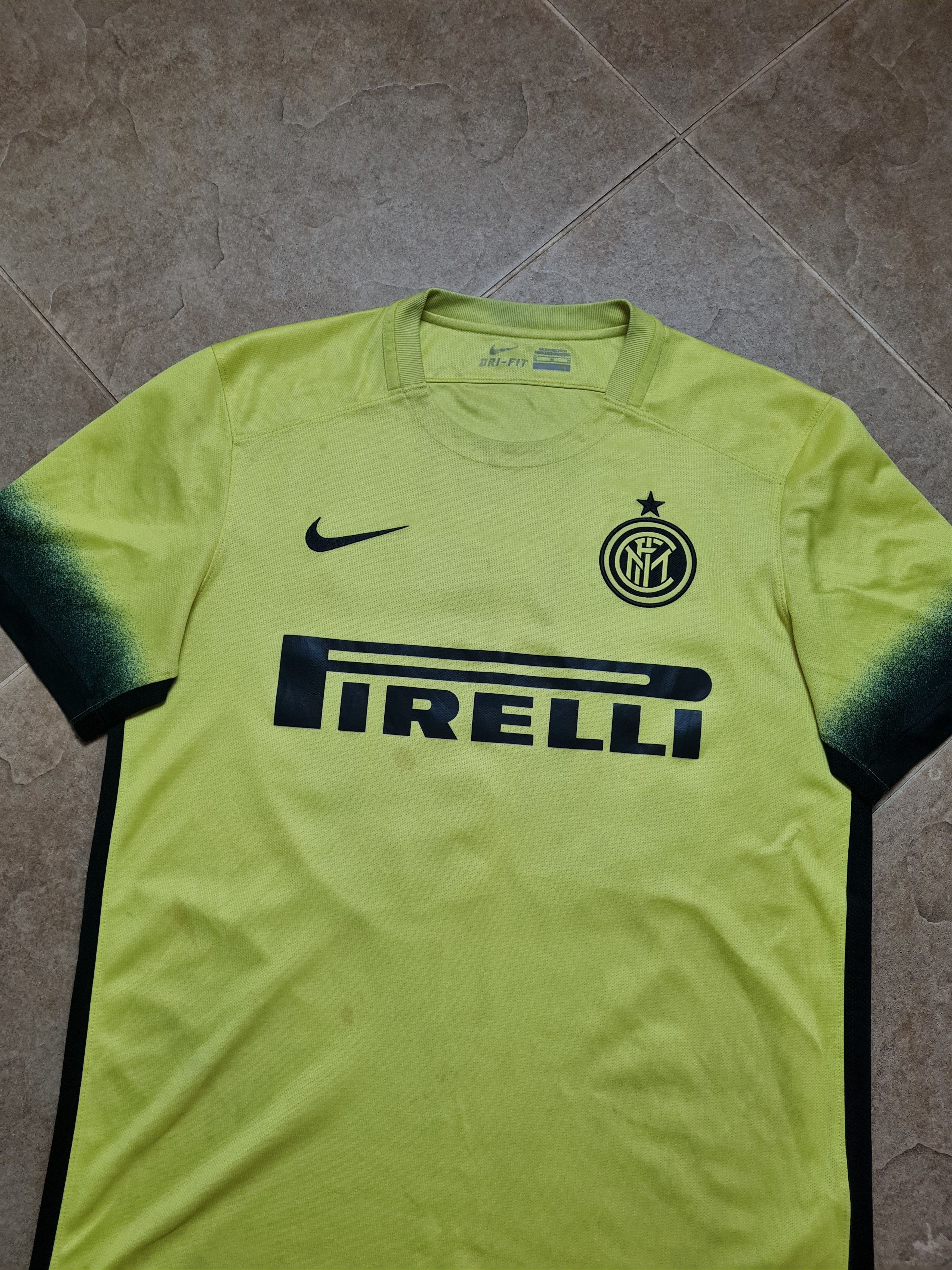Nike Nike Inter Milan 2015-16 Third Shirt Jersey #55 NAGATOMO Size US M / EU 48-50 / 2 - 2 Thumbnail