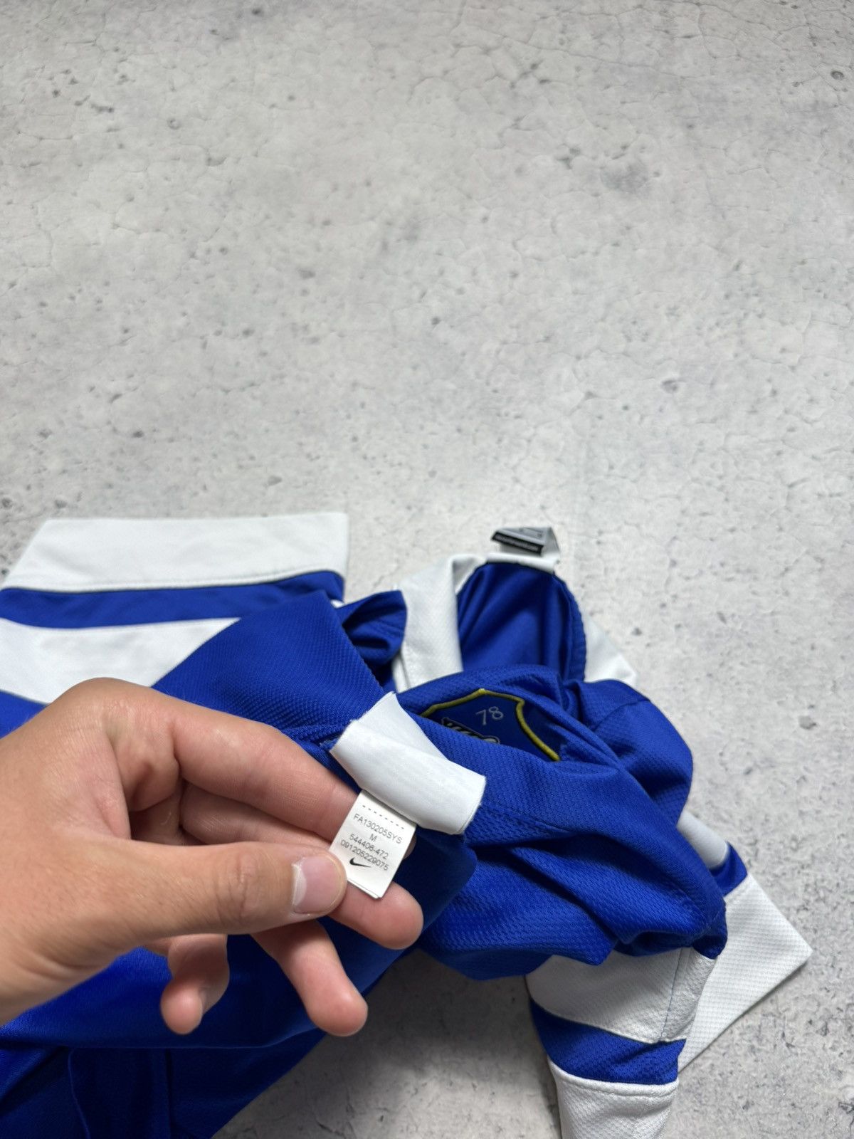 Nike Nike FC Everton 2013/2014 Vintage Soccer Jersey Size US M / EU 48-50 / 2 - 10 Thumbnail