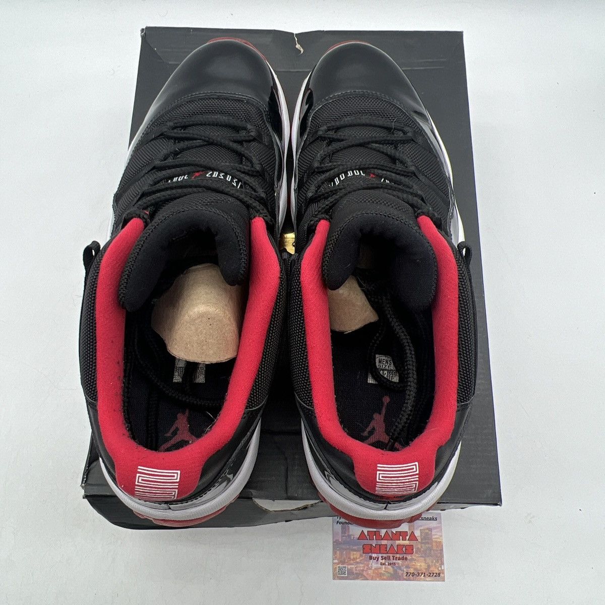 Jordan Brand Air Jordan 11 low bred Size US 12 / EU 45 - 7 Thumbnail