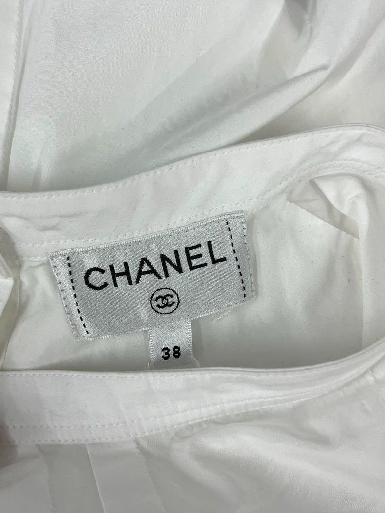 Chanel Chanel 22P white sleeveless shirt Size XS / US 0-2 / IT 36-38 - 4 Thumbnail