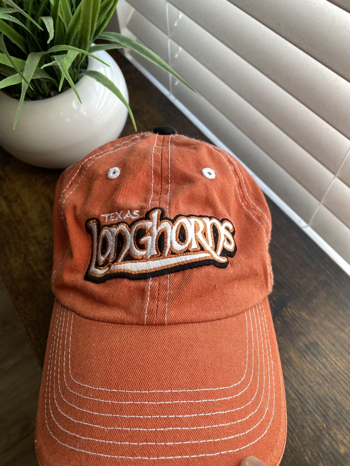 NCAA Y2K UT Austin Texas Longhorns Hat Cap Size ONE SIZE - 2 Thumbnail