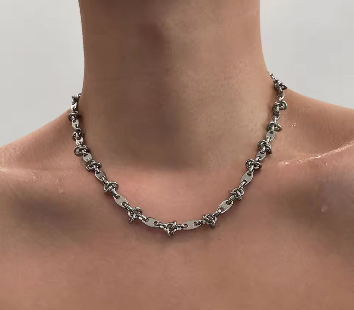 Japanese Brand 45cm / 50cm / 60cm Clavicle Sweater Chain Size ONE SIZE - 1 Thumbnail