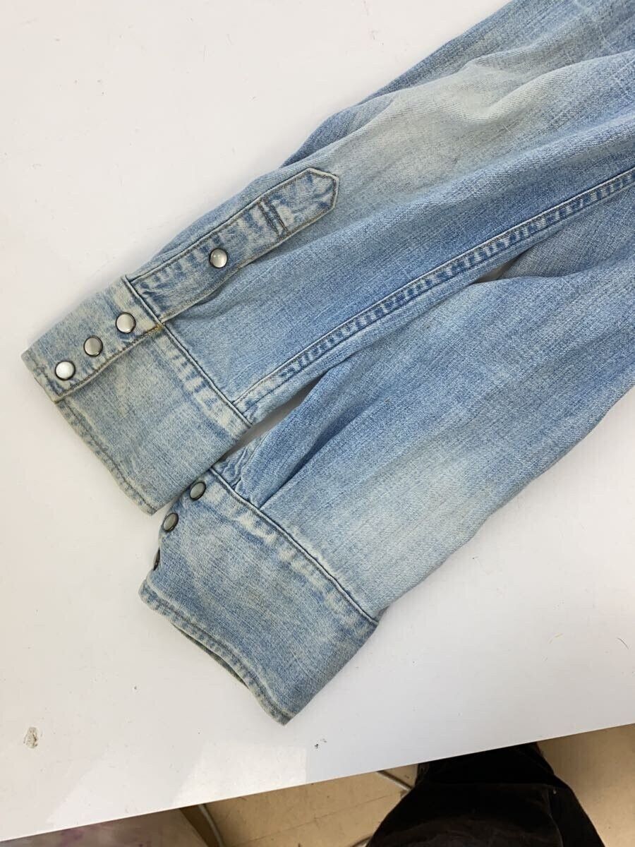 Number (N)ine Ortega Aged Western Denim Button Shirt Size US XL / EU 56 / 4 - 3 Thumbnail