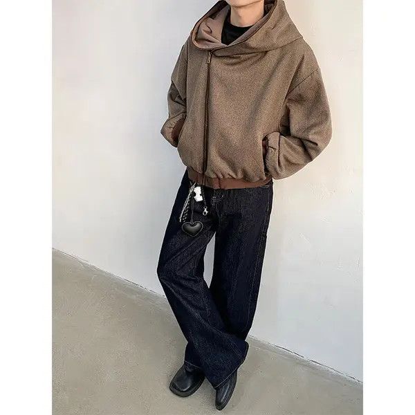 Japanese Brand Asamiya x Maezo 2 way Zip Outer Hoodie Size US M / EU 48-50 / 2 - 7 Thumbnail