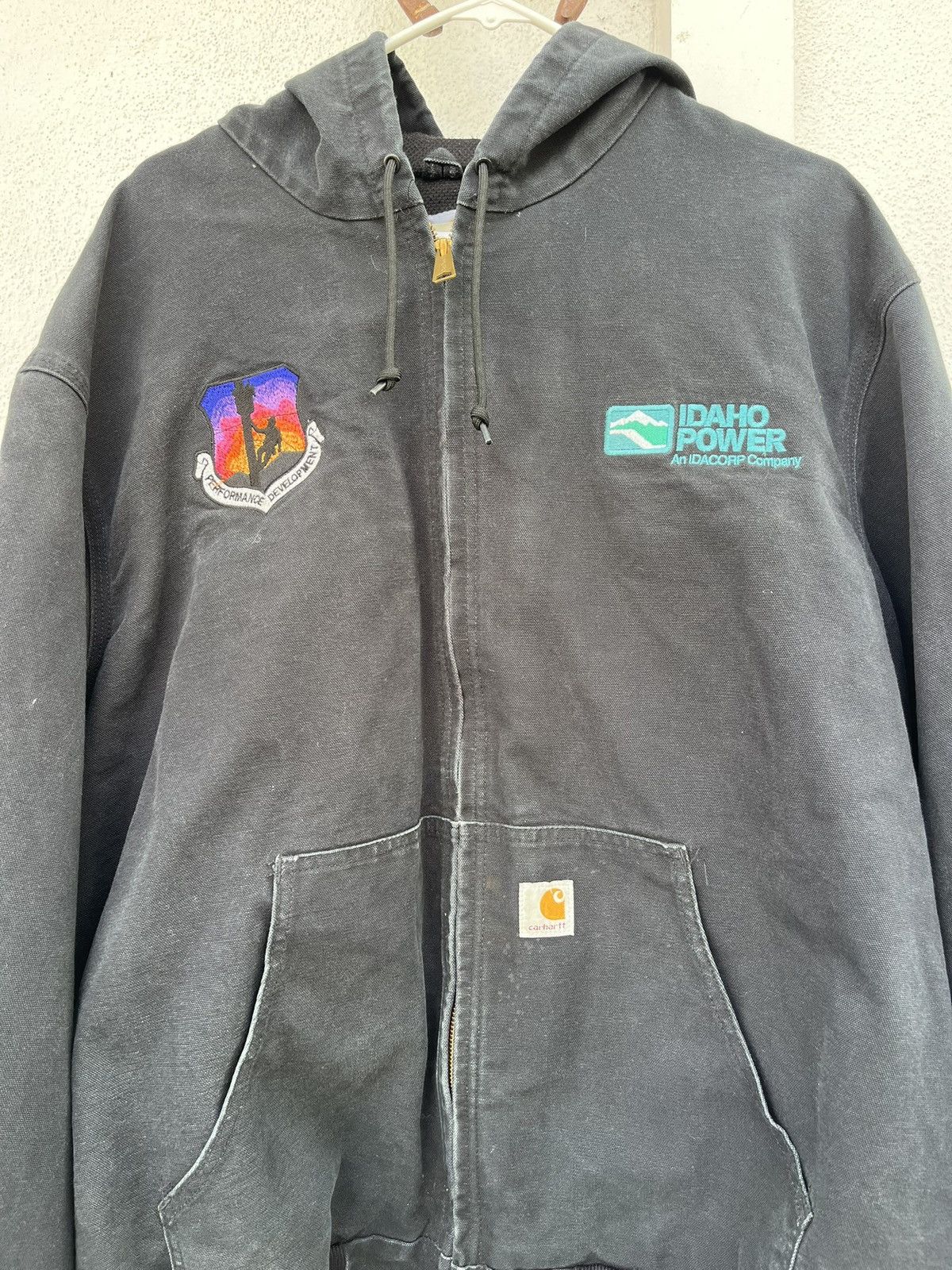 Carhartt Vintage 1990s Men's Carhartt Hoody Workwear Jacket (XL Tall) Size US XL / EU 56 / 4 - 5 Thumbnail