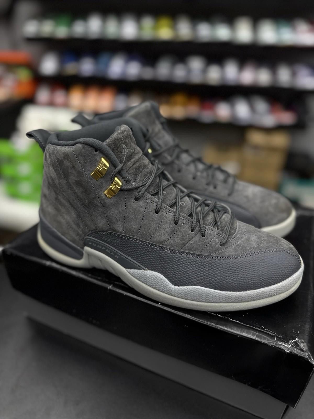 Jordan Brand Size 10.5 - Jordan 12 Retro Dark Grey 2017 (130690-005) Size US 10.5 / EU 43-44 - 3 Thumbnail