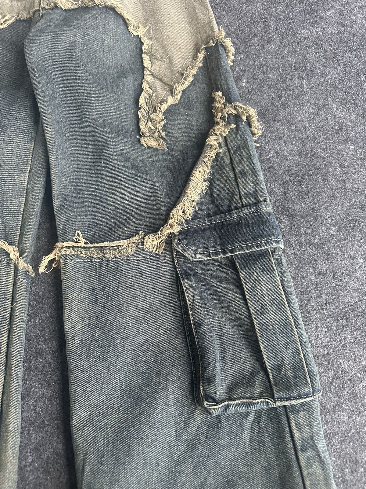 Japanese Brand Style Romwe Harajuku Baggy Denim D280 Size US 28 / EU 44 - 4 Thumbnail
