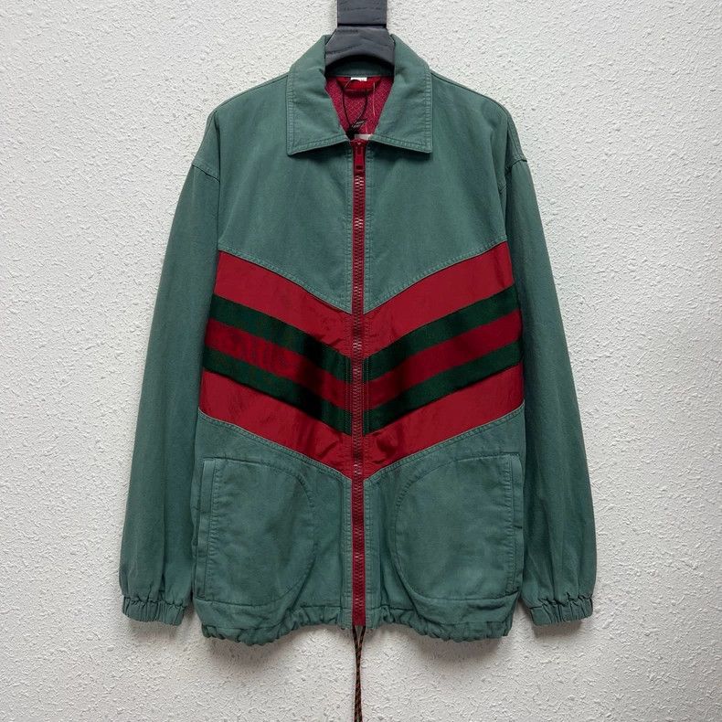 Gucci Gucci STITCHING BEHIND LOGO TANNING WORKS JACKET 2501-Nexta Size US S / EU 44-46 / 1 - 1 Thumbnail