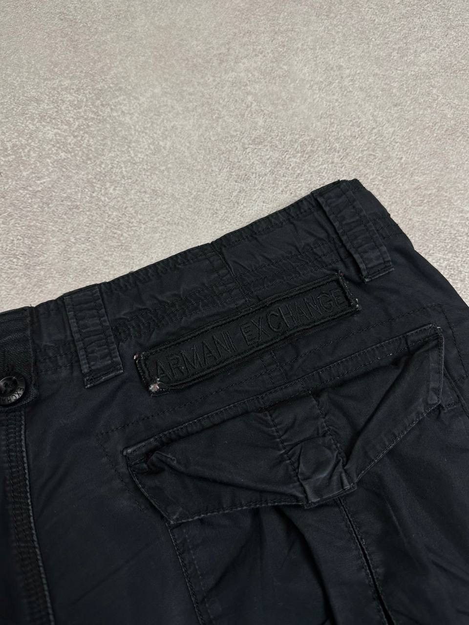 Armani ARMANI Cargo Pants Vintage Trousers Black Sz 31 Size US 31 - 13 Thumbnail