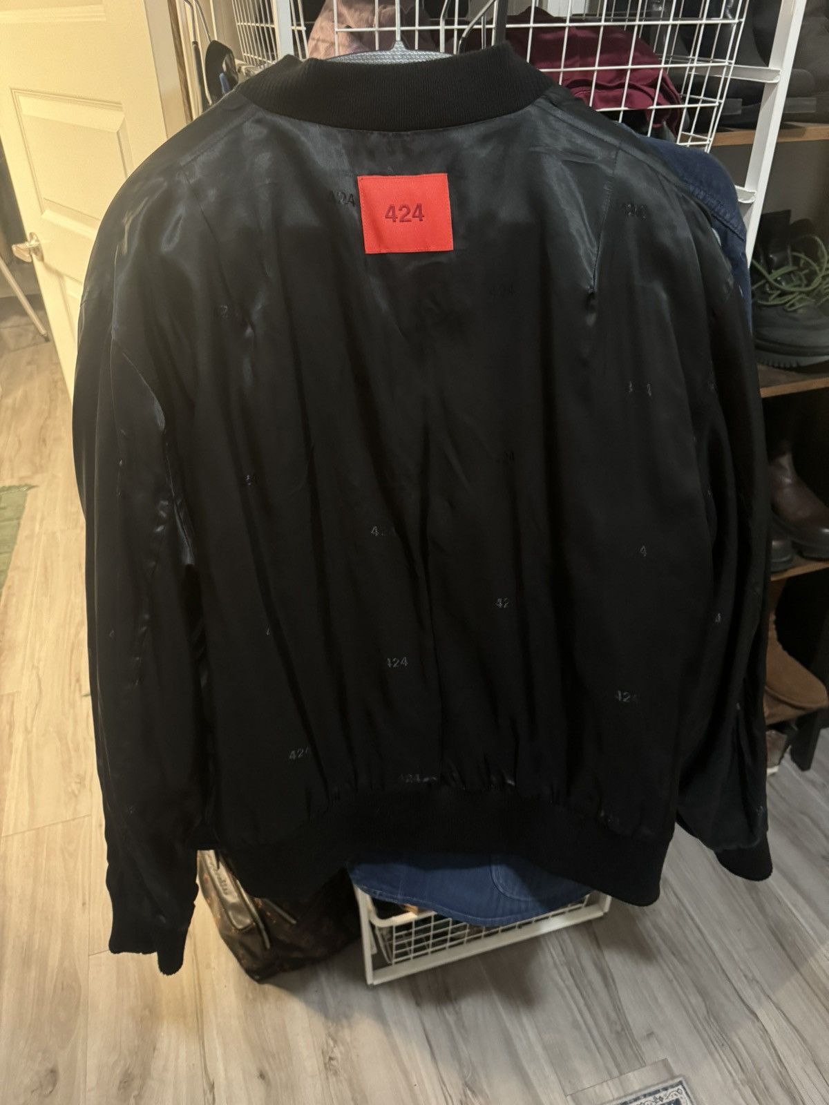 424 424 Reversible Silk Bomber Size US M / EU 48-50 / 2 - 5 Thumbnail