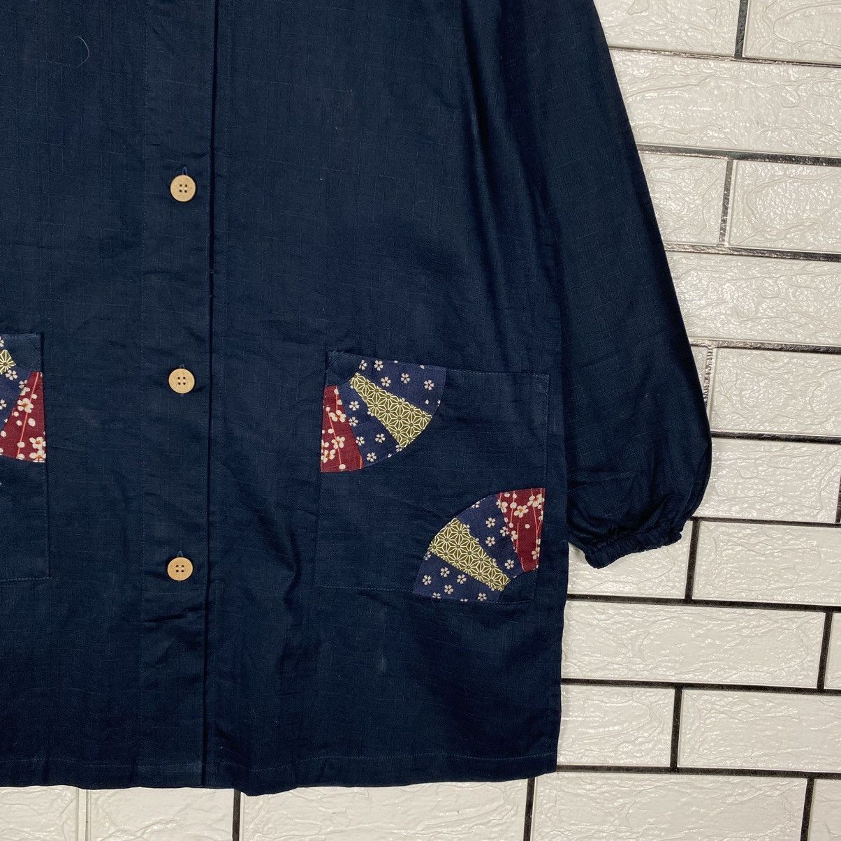 Japanese Brand 📌Vintage Indigo Kimono Japan Cardigan Jacket Issey Miyake Size US M / EU 48-50 / 2 - 6 Thumbnail