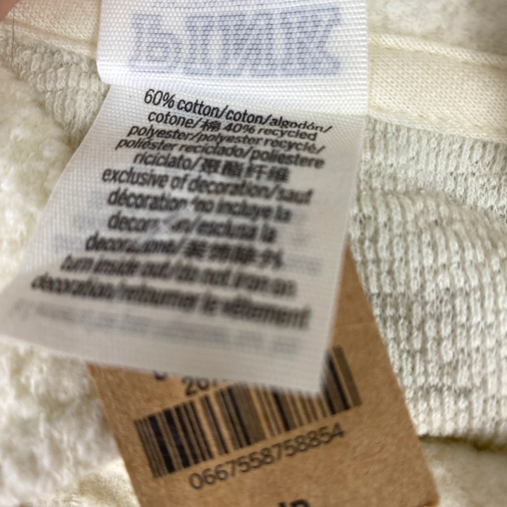 Vintage Y2K Victoria's Secret Pink Fleece Polo Sweatshirt Women's Small Ivory Preppy Top Size S / US 4 / IT 40 - 4 Thumbnail