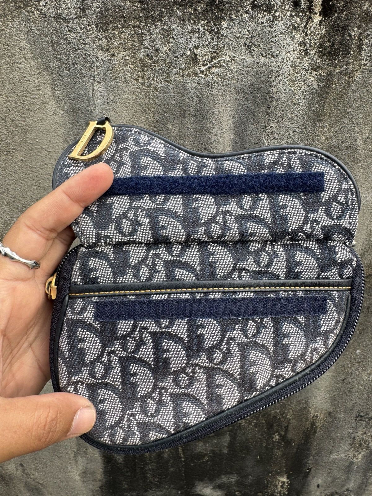 Christian Dior Monsieur 🔥 Christian Dior Diorissimo mini Saddle coin purse Size ONE SIZE - 6 Thumbnail