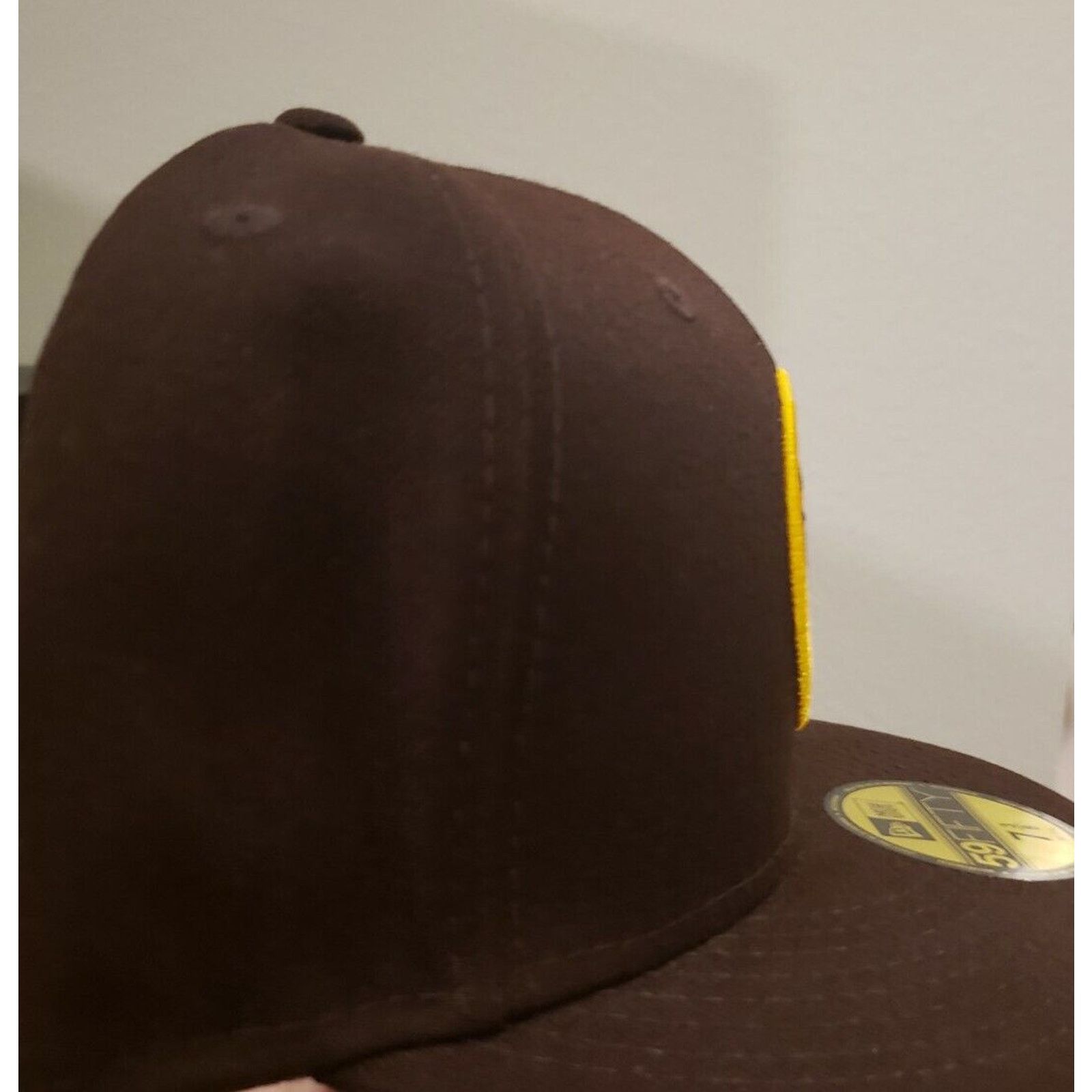 New Era Toronto Raptors Hat Cap 59Fifty Size 7 3/8 Brown New Era Size ONE SIZE - 2 Thumbnail