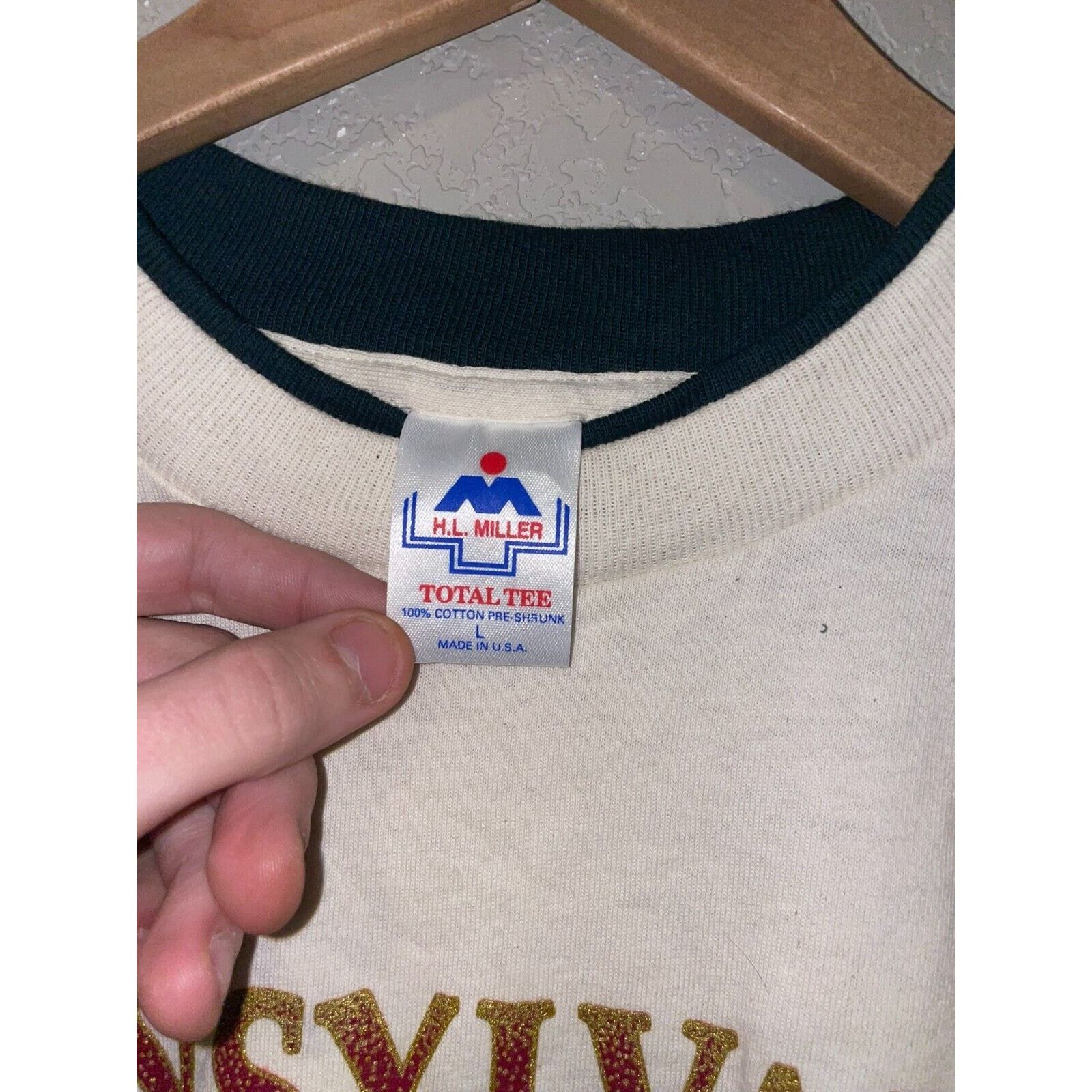 Vintage Vintage Test Print Shirt Pennsylvania Amish Country 90s L Size US L / EU 52-54 / 3 - 8 Thumbnail