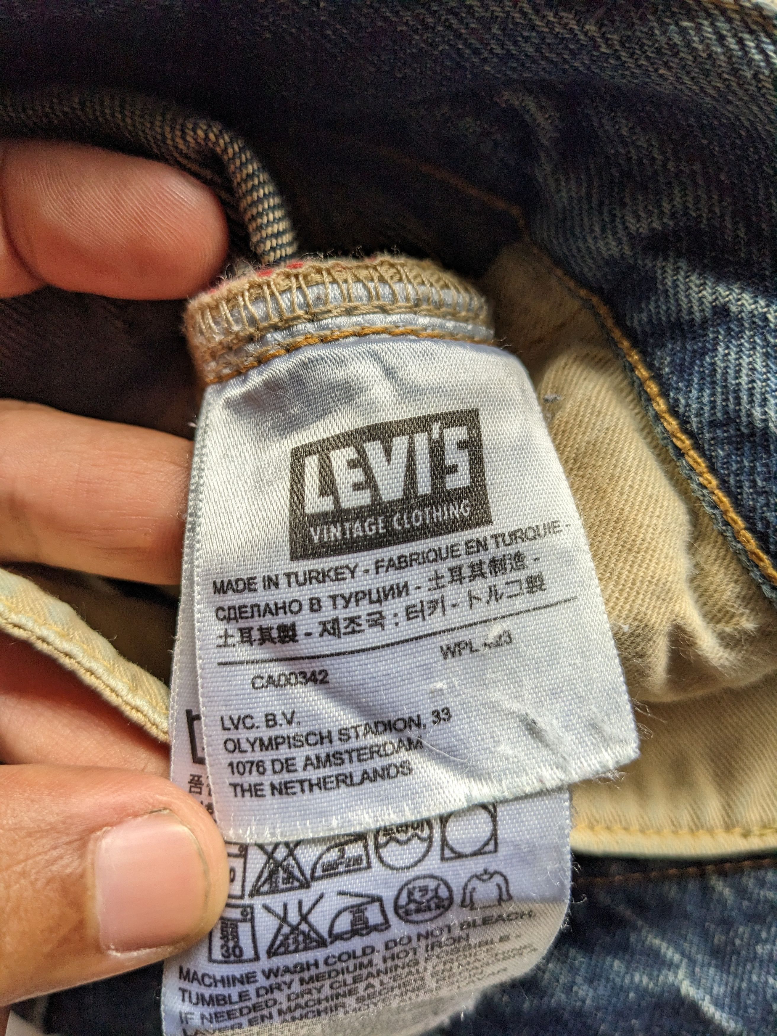 LVC × Levi's Vintage LVC Levi's BIG E 501z xx selvedge jeans Size US 32 / EU 48 - 11 Thumbnail