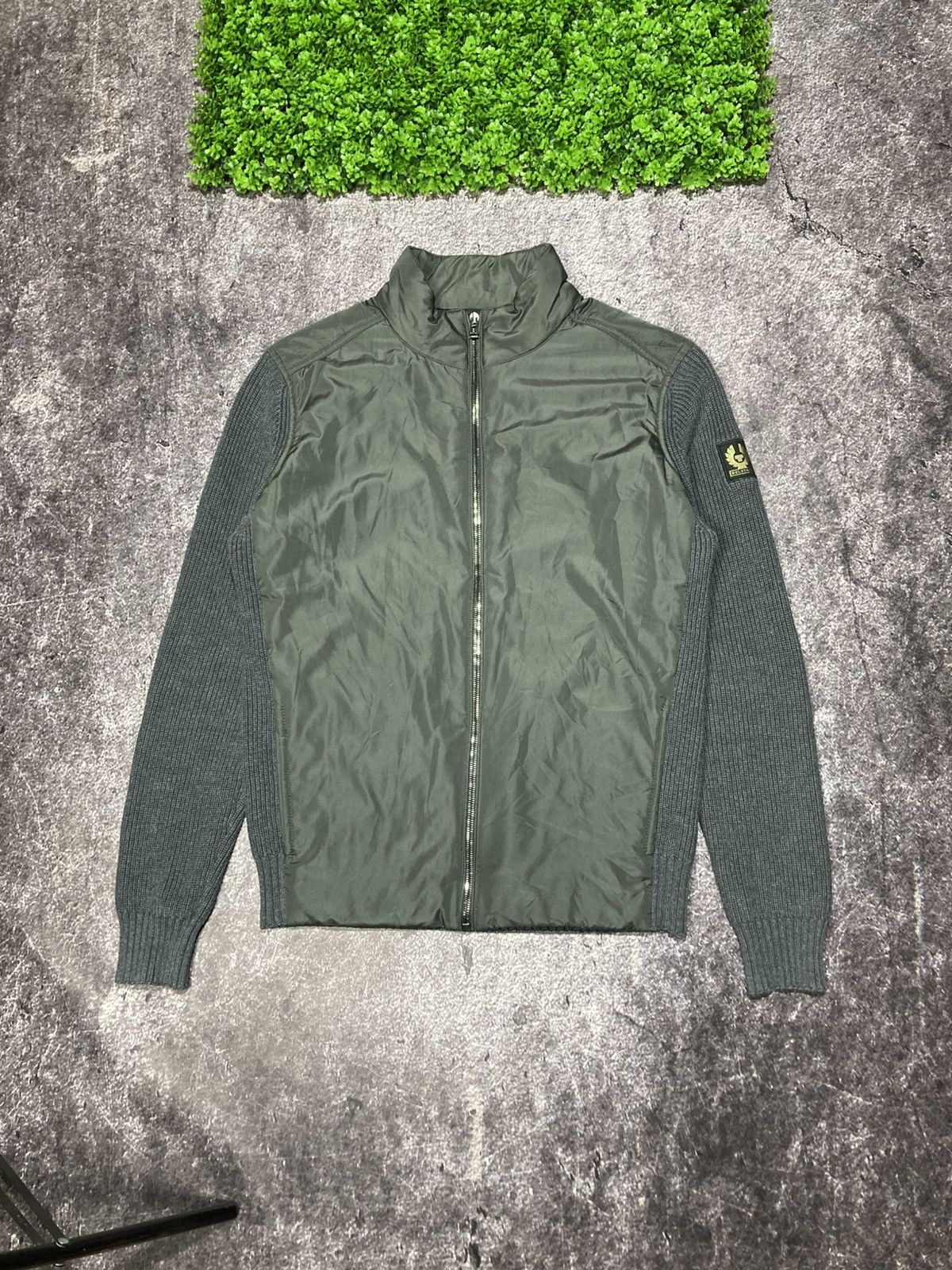 Belstaff Belstaff Hybrid Insulate Knitted Full Zip Jacket Size US S / EU 44-46 / 1 - 1 Thumbnail