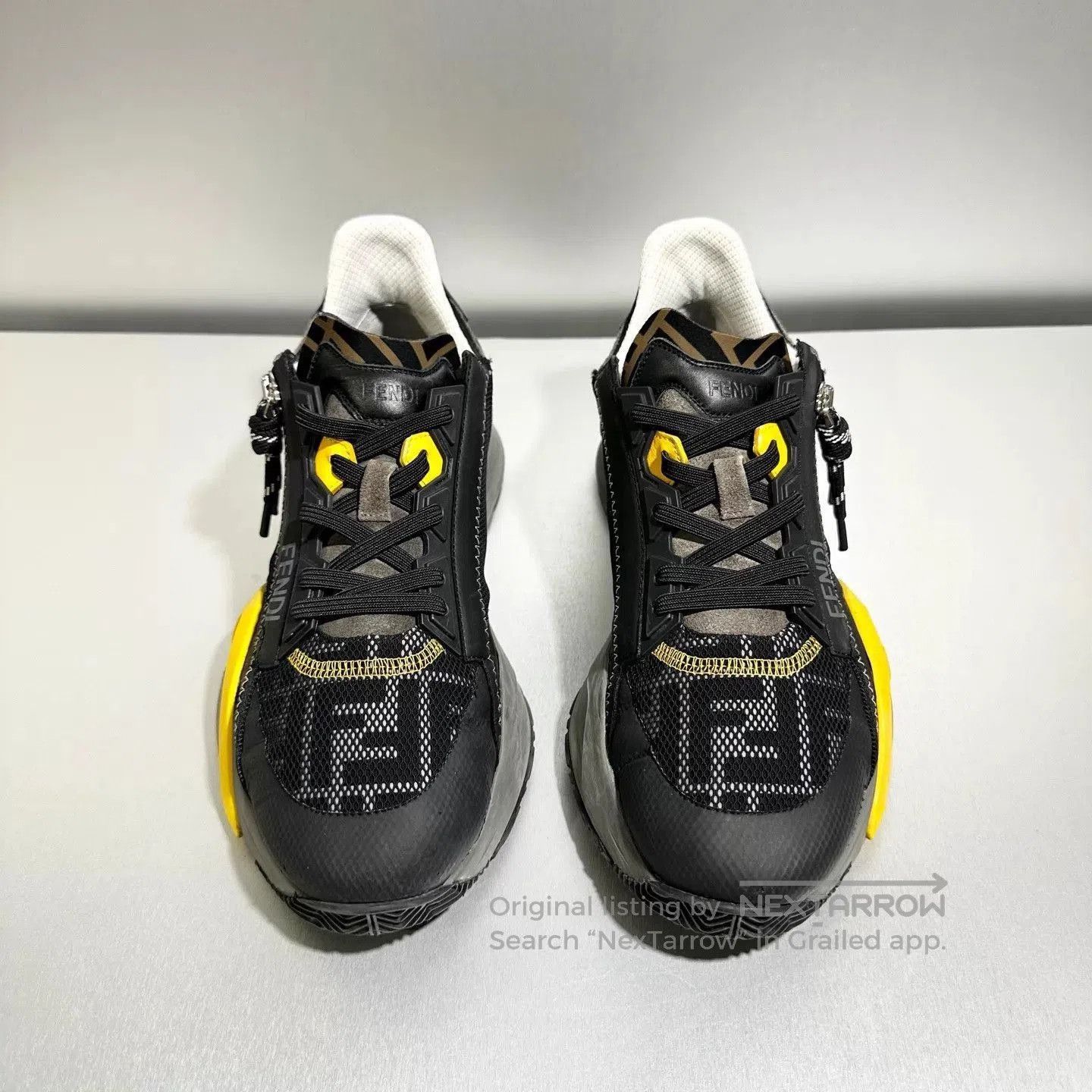 Fendi Multi Color Lowtop Sneakers Size 8. Size US 8 / EU 41 - 2 Thumbnail