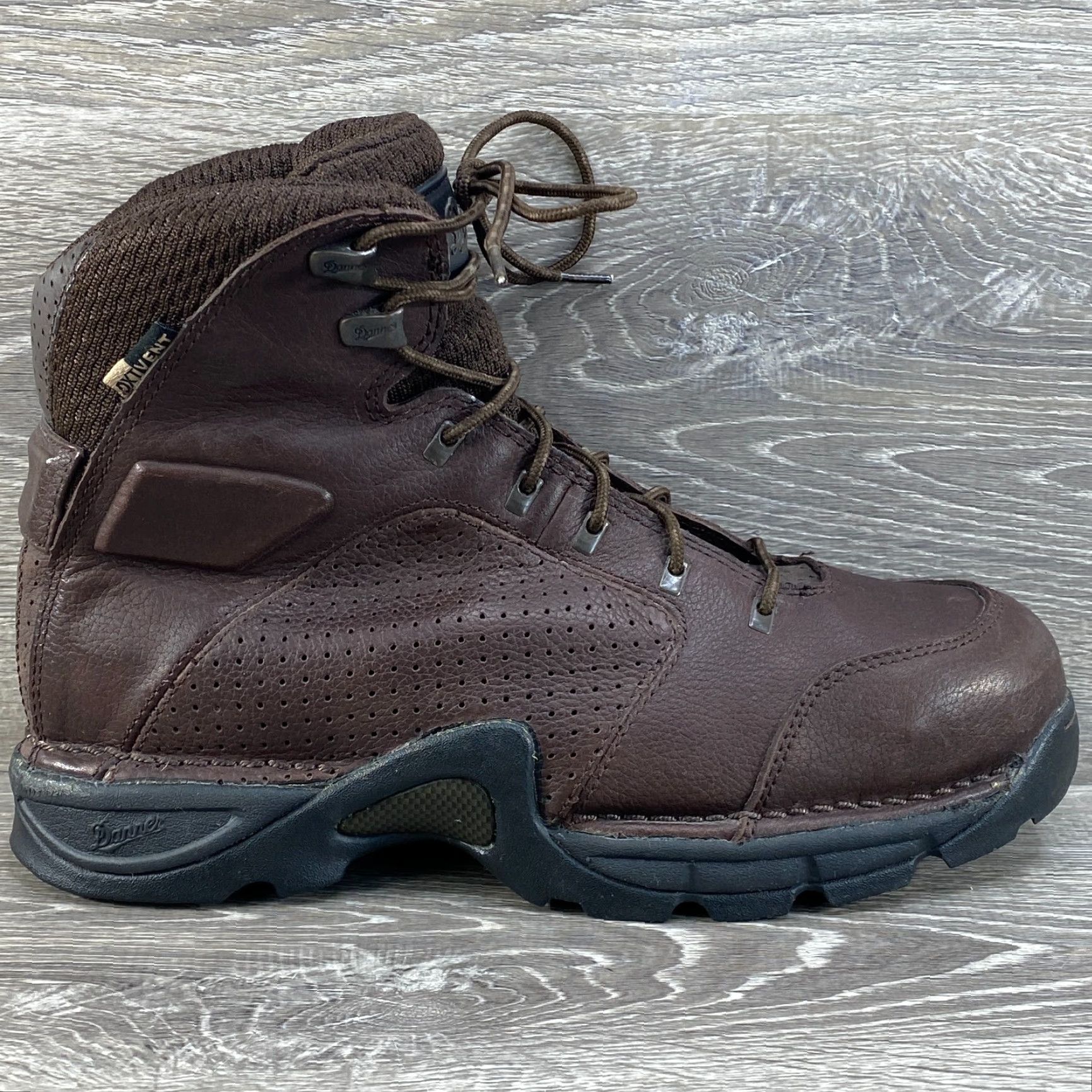 Danner Danner Mens Work Boots 10 Zion Dxtvent Safety Toe Combat Brown Leather Boots Mens Work Boots Brown Leather Safety Toe Size US 10 / EU 43 - 2 Thumbnail