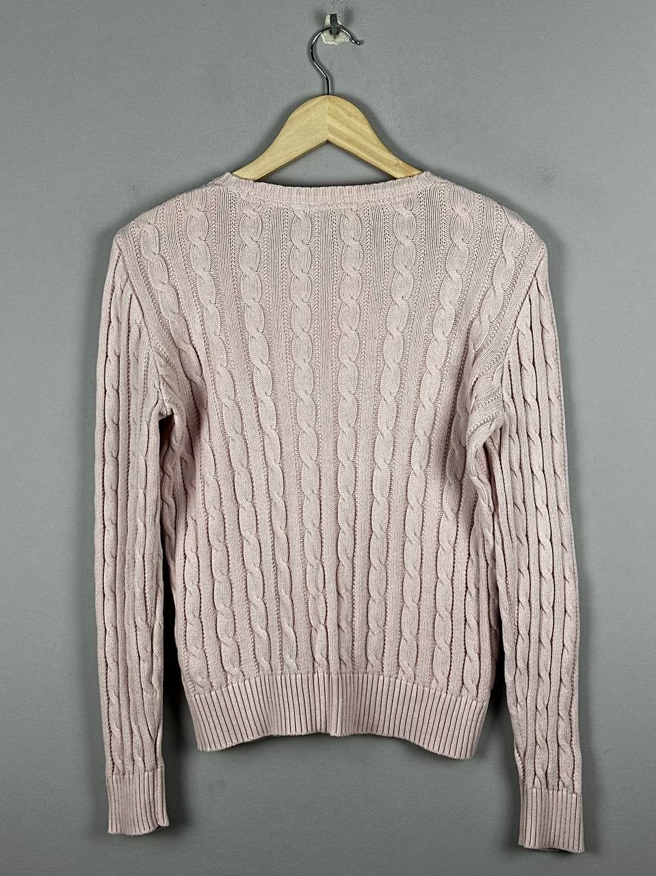 Polo Ralph Lauren Polo Ralph Lauren Pink Preppy Knitted Sweater Size L / US 10 / IT 46 - 8 Thumbnail