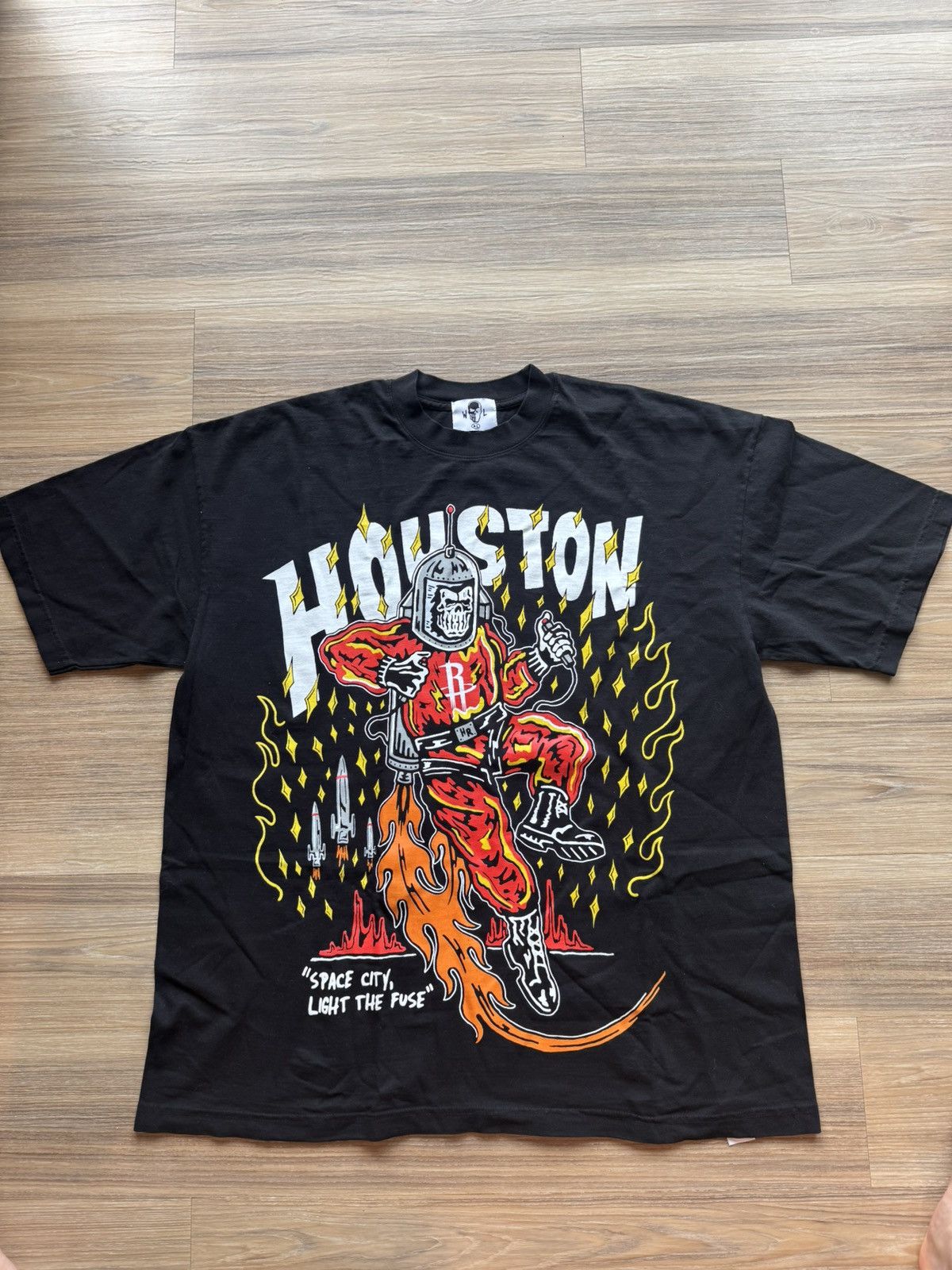 Warren Lotas Warren Lotas Houston Rockets Tee Size US XL / EU 56 / 4 - 1 Thumbnail