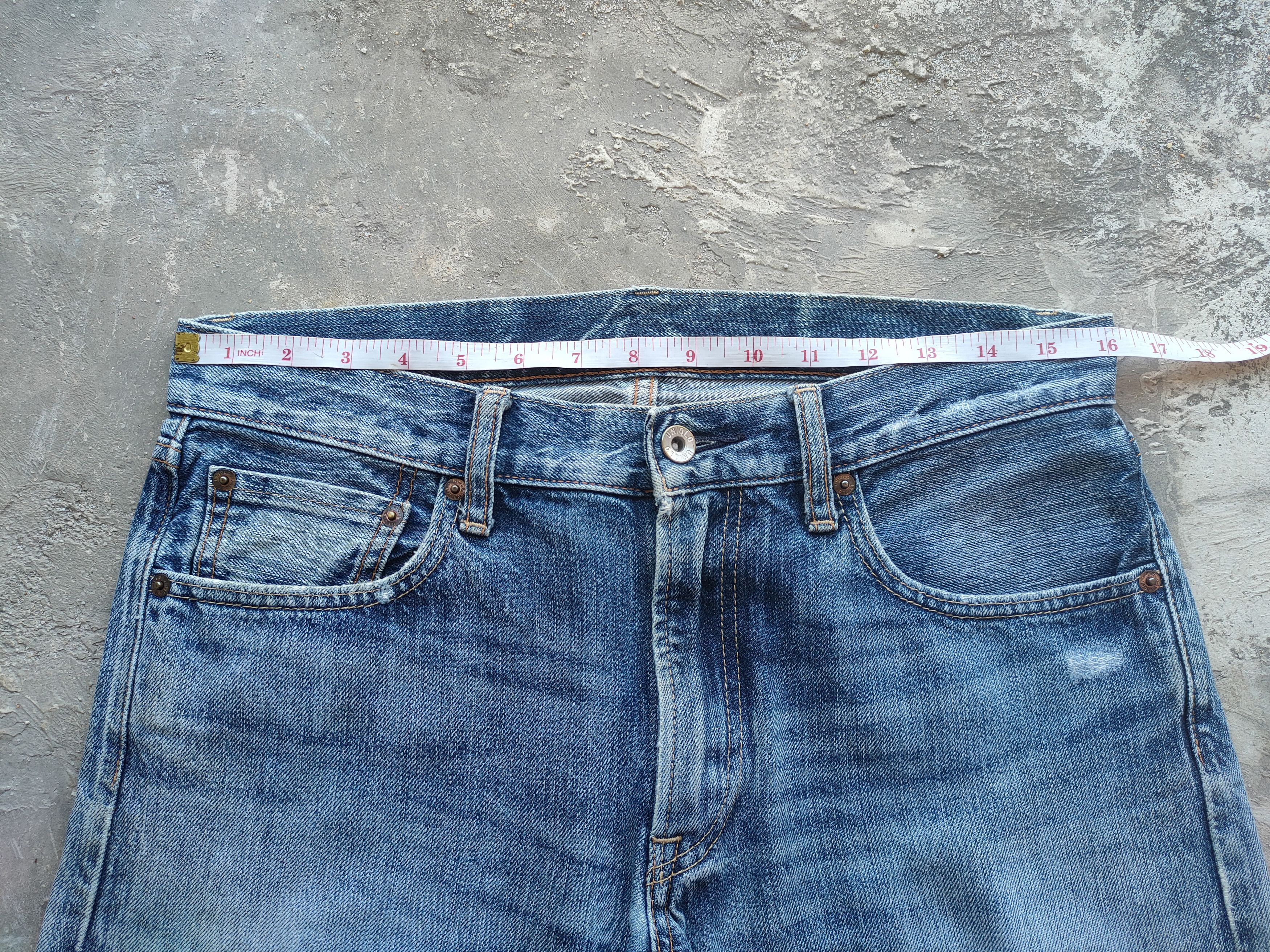 Japanese Brand W32 VINTAGE JAPANESE FADED DISTRESSED JEANS DENIM PANTS Size US 32 / EU 48 - 6 Thumbnail