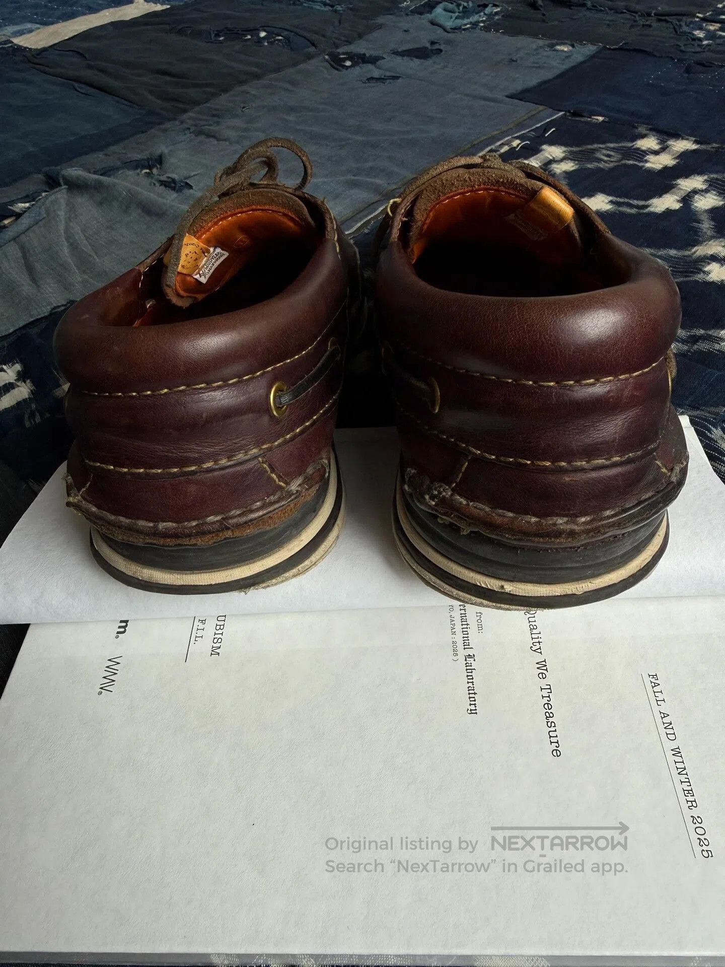 Visvim VISVIM Americana Deck Folk Leather Shoes. Size US 11 / EU 44 - 7 Thumbnail