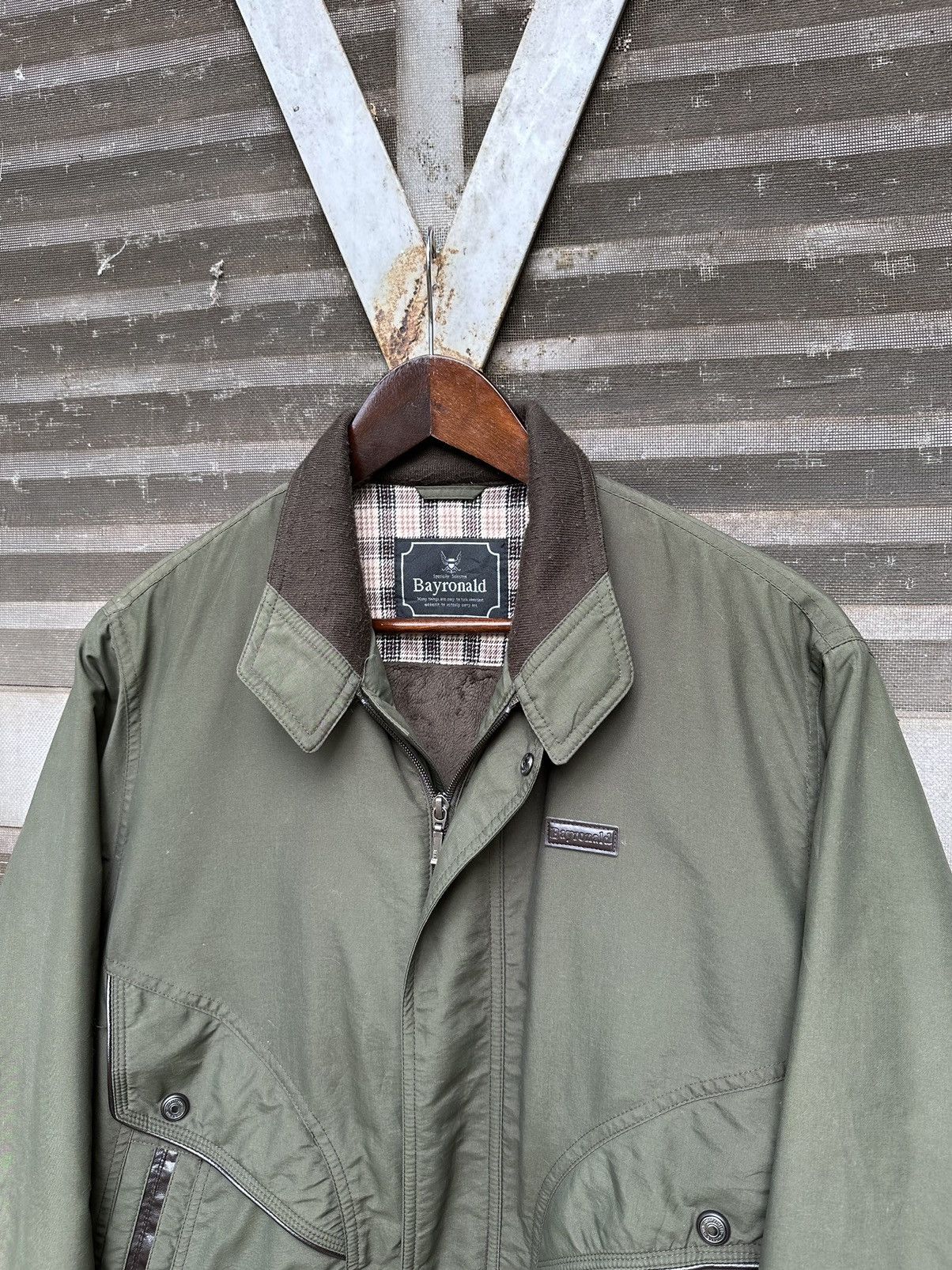 Vintage 🪖Bayronald Military Style Bomber Jacket Size US M / EU 48-50 / 2 - 8 Thumbnail