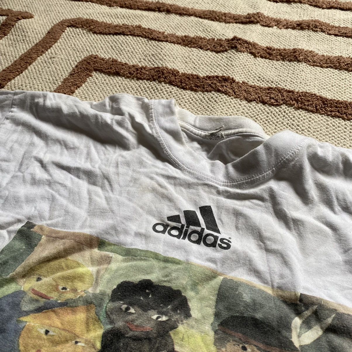 Adidas VINTAGE ADIDAS CRAZY PRINT OLYMPIA GAMES T SHIRT Size US L / EU 52-54 / 3 - 6 Thumbnail