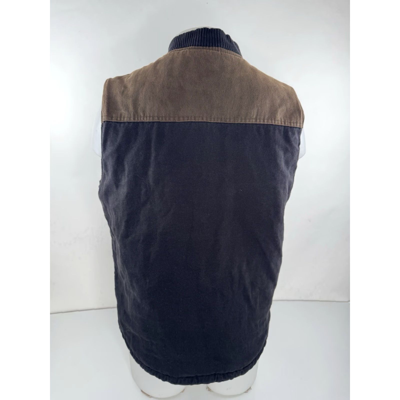Ford FORD F-150 Canvas Vest Mens M Zip Heavy Duty Gray Cotton Canvas Pocket Ford F-150 Vest M Mens Zip Size US M / EU 48-50 / 2 - 4 Thumbnail