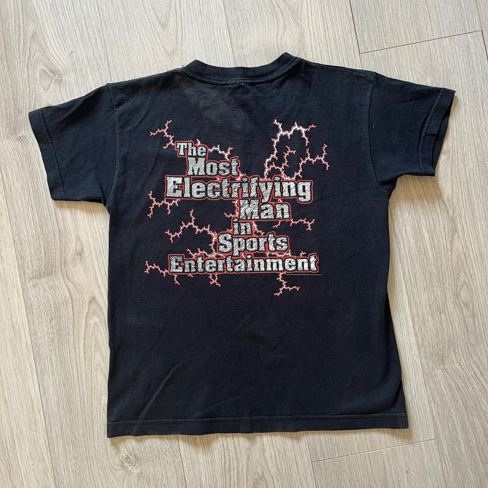 WWF The Rock Most Electrifying Man 2000 Tee Size US XS / EU 42 / 0 - 2 Thumbnail