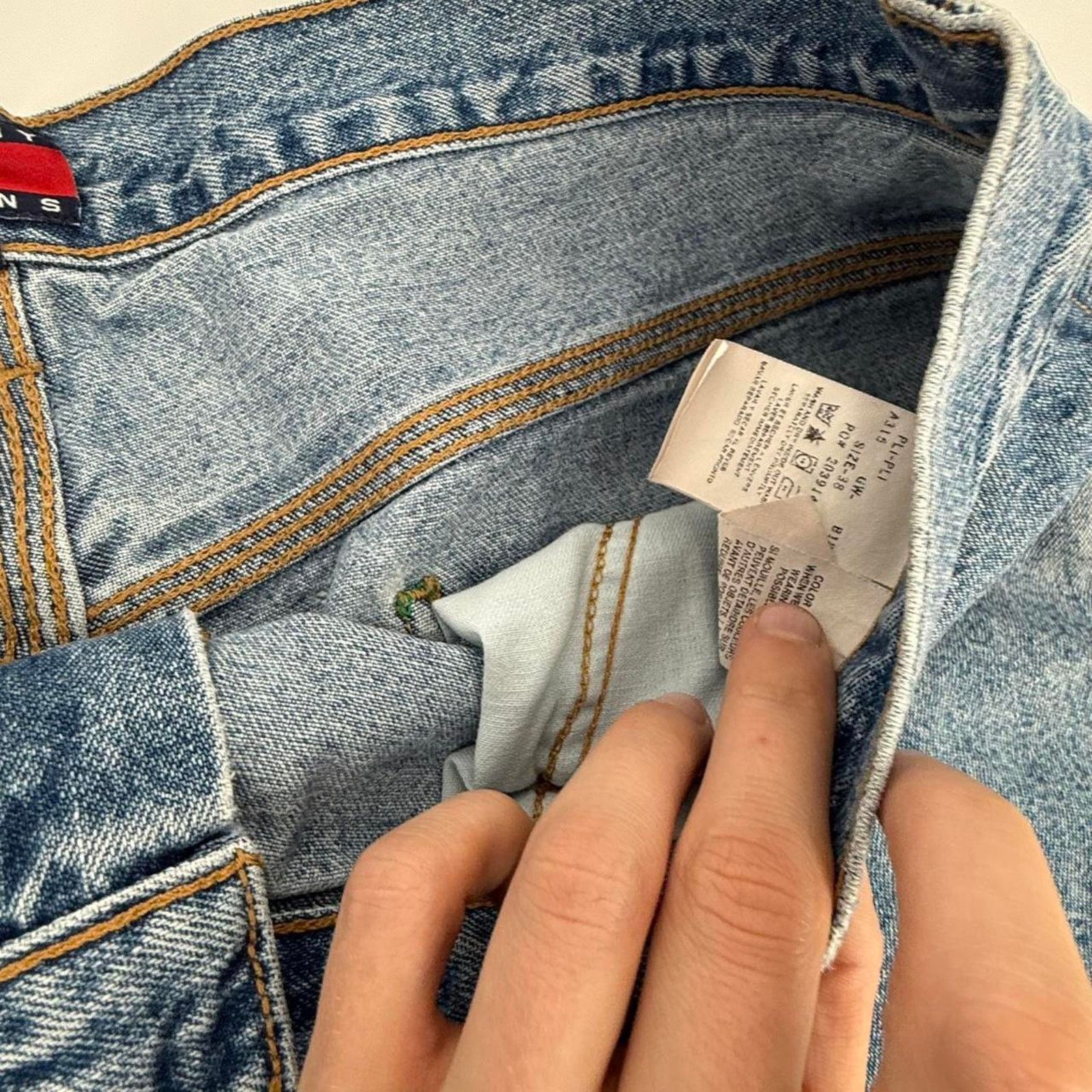 Tommy Hilfiger Vintage baggy y2k tommy hilfiger skate carpenter jeans Size US 38 / EU 54 - 5 Thumbnail