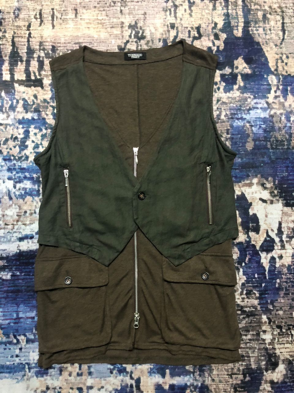 Tornado Mart Y2K Tornado Mart Vest Bondage Punk Vest Jacket Size US S / EU 44-46 / 1 - 1 Thumbnail