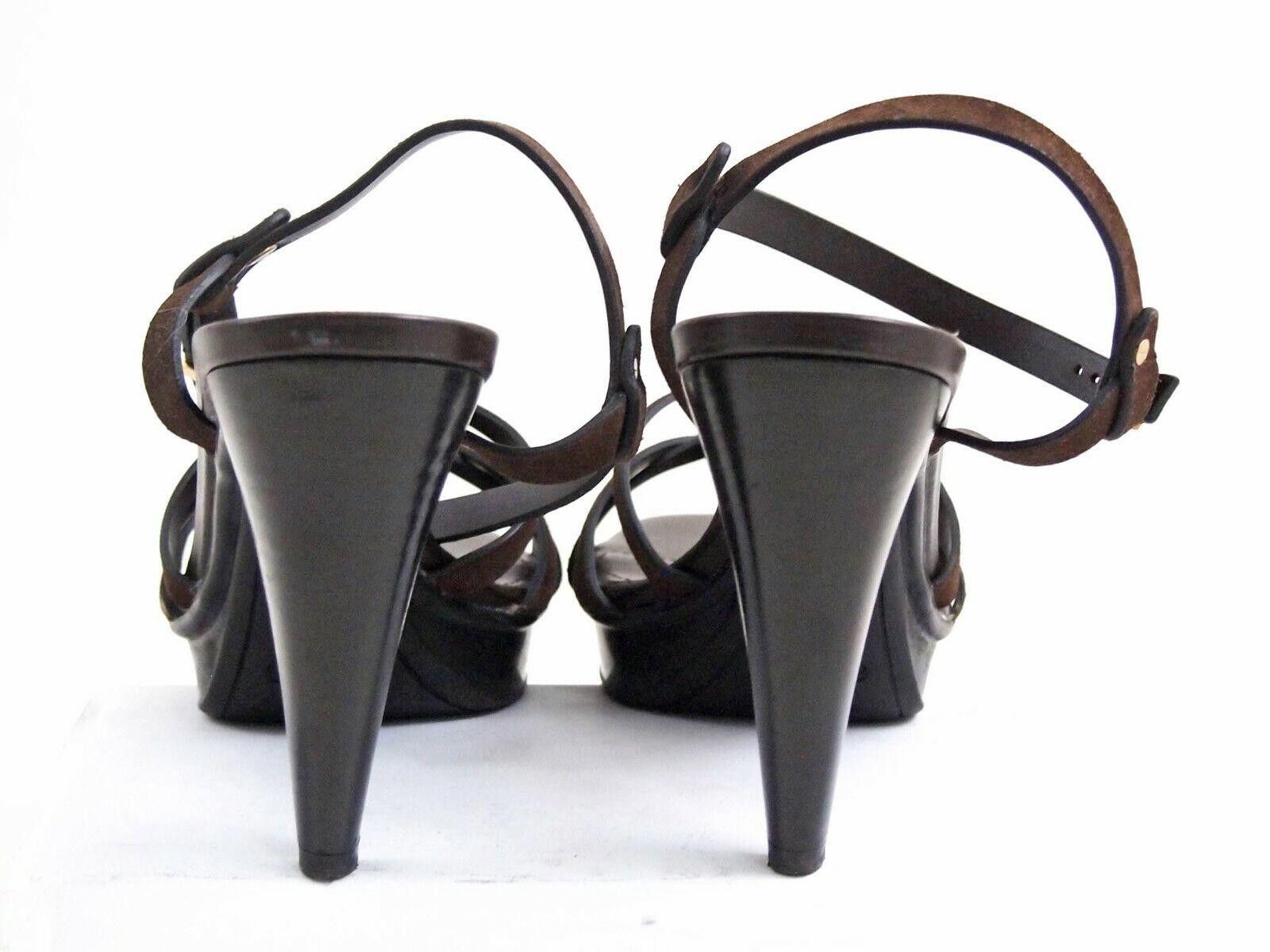 Tod's Tod's Strappy Sandals Brown Suede Womens EU 37 US 7 $620 Size US 7 / IT 37 - 6 Thumbnail