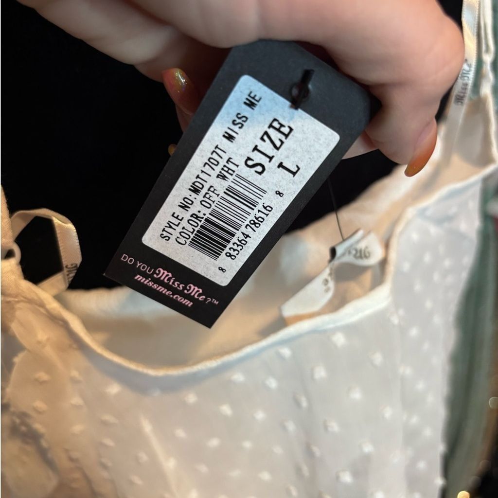 Miss Me Miss Me NWT tank top L Size L / US 10 / IT 46 - 3 Thumbnail