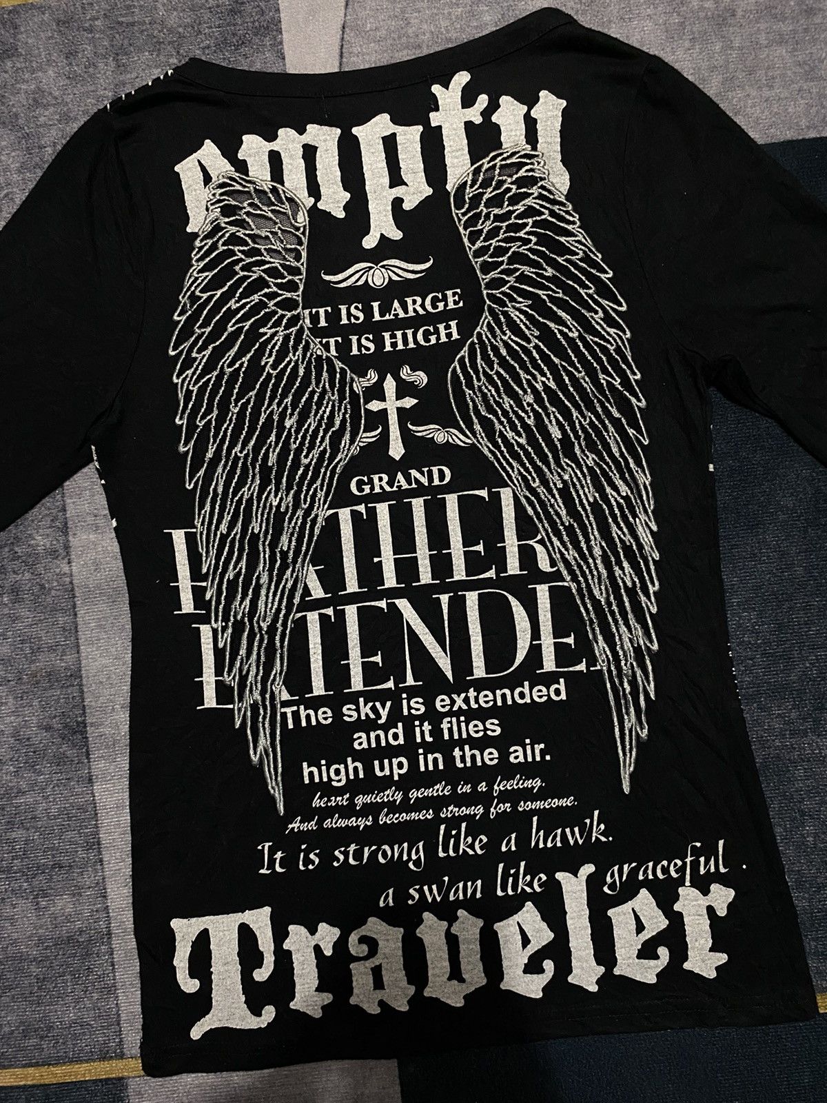 If Six Was Nine SEAL LAYER CROSS PUNK STYLE LONG SLEEVE Size S / US 4 / IT 40 - 1 Thumbnail