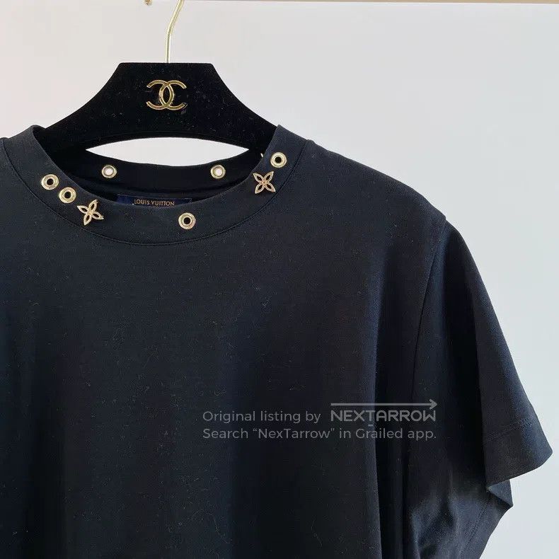 Louis Vuitton Louis Vuitton Black T-shirt Size US S / EU 44-46 / 1 - 3 Thumbnail