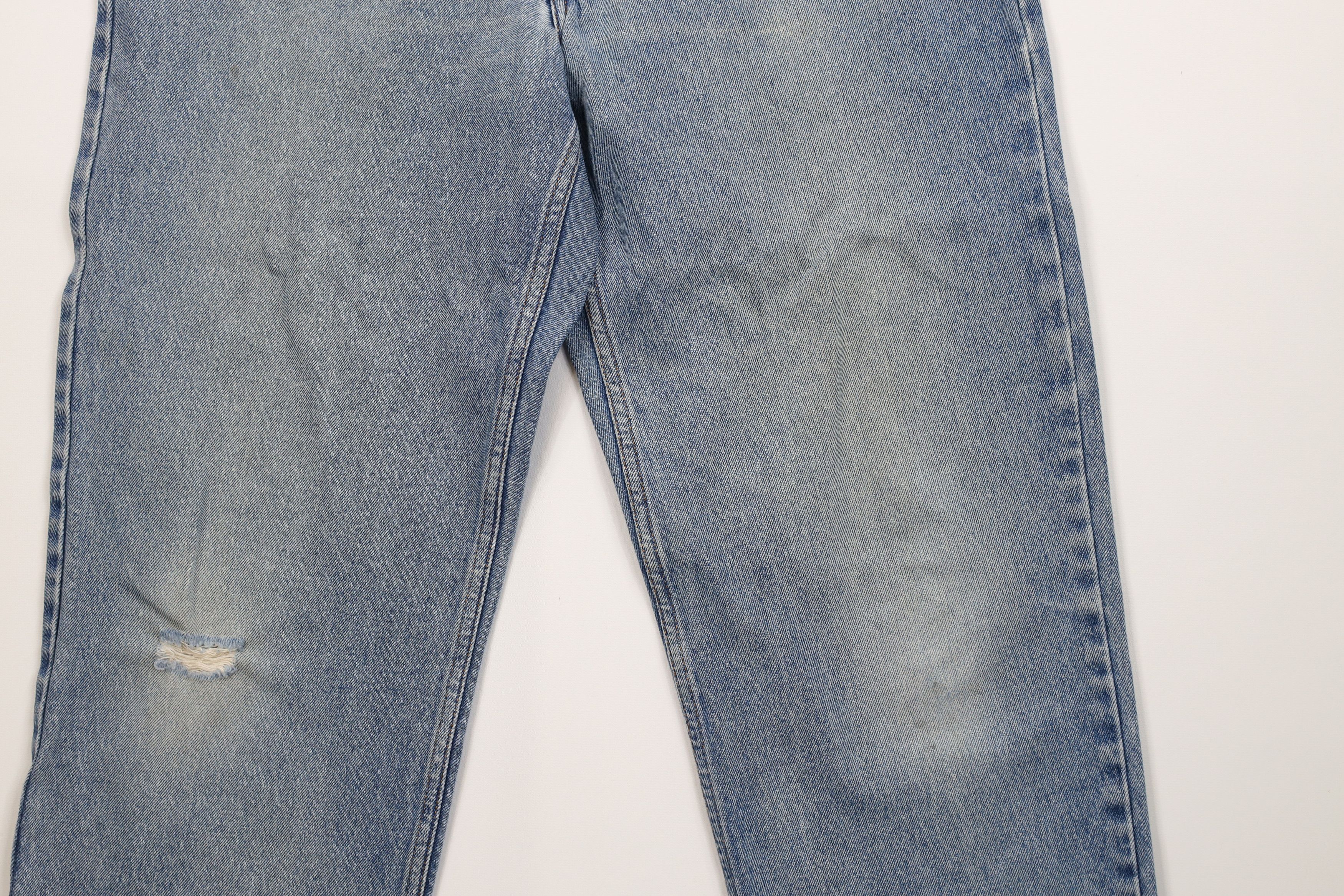 Levi's Vintage 90s Y2K Levis 550 Relaxed Fit Denim Jeans Blue Size US 36 / EU 52 - 3 Thumbnail