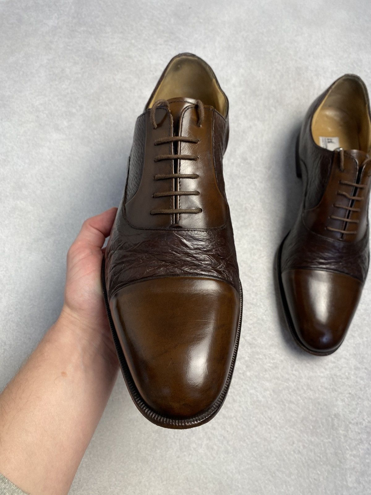 Moreschi Moreschi for Russell Bromley Combined Premium Leather oxford Size US 12 / EU 45 - 6 Thumbnail