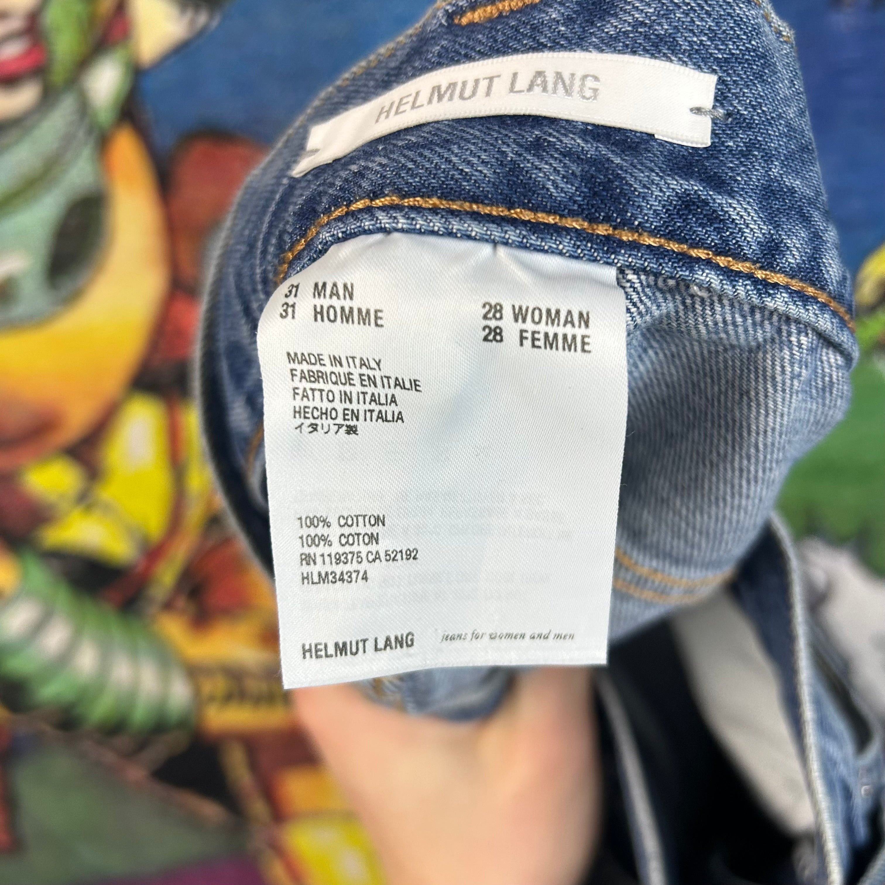 Helmut Lang Helmut Lang Relaxed Denim Size 31” Size US 31 - 4 Thumbnail