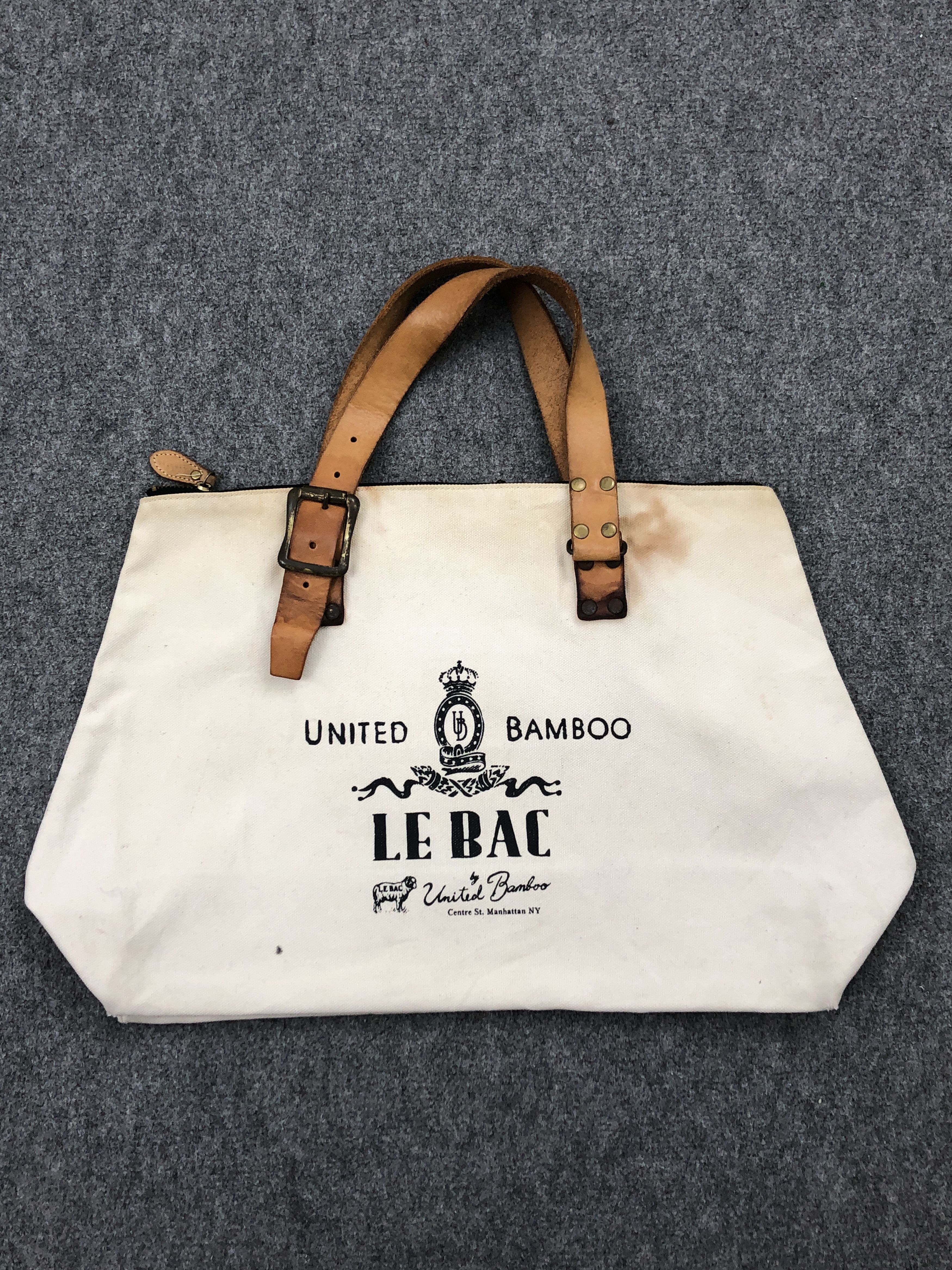 United Bamboo Vintage 80s United Bamboo Le Bac Shoulder Bag BG0158 Size ONE SIZE - 1 Thumbnail